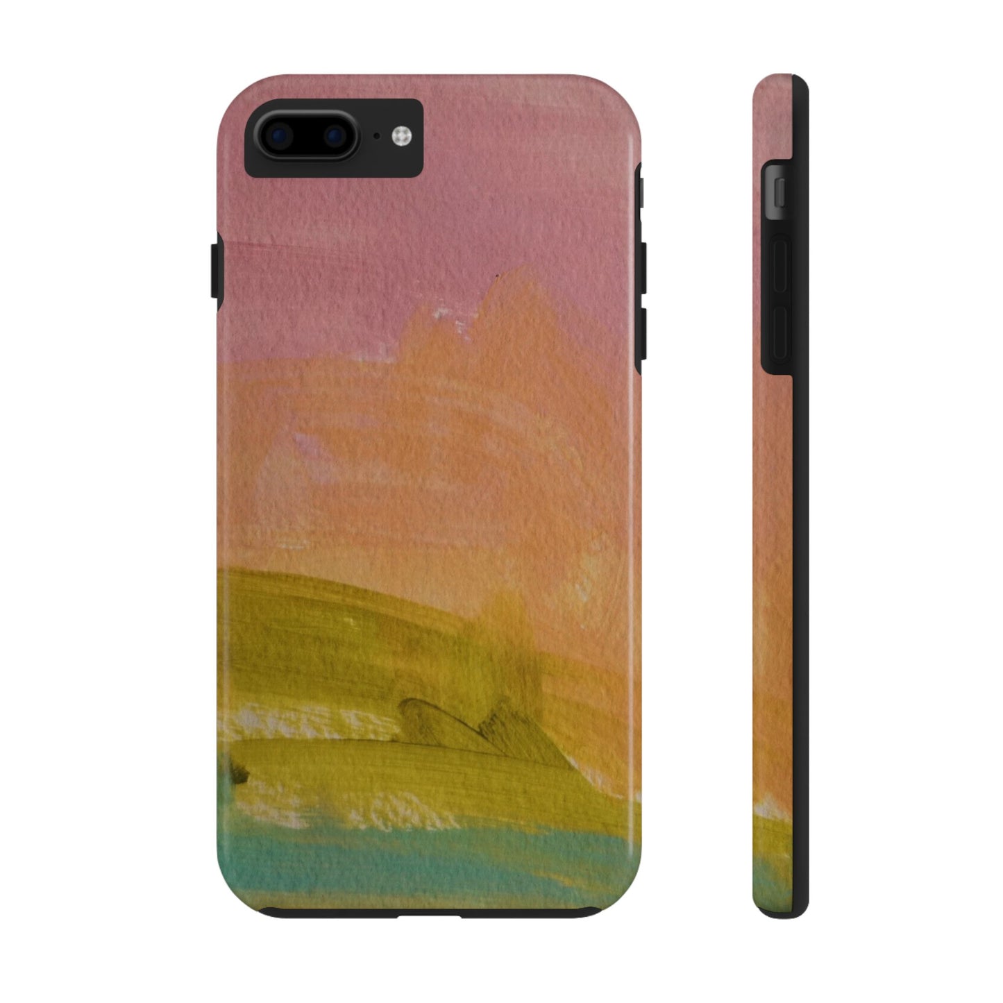 Abstract Soft Pastels Tough Phone Cases