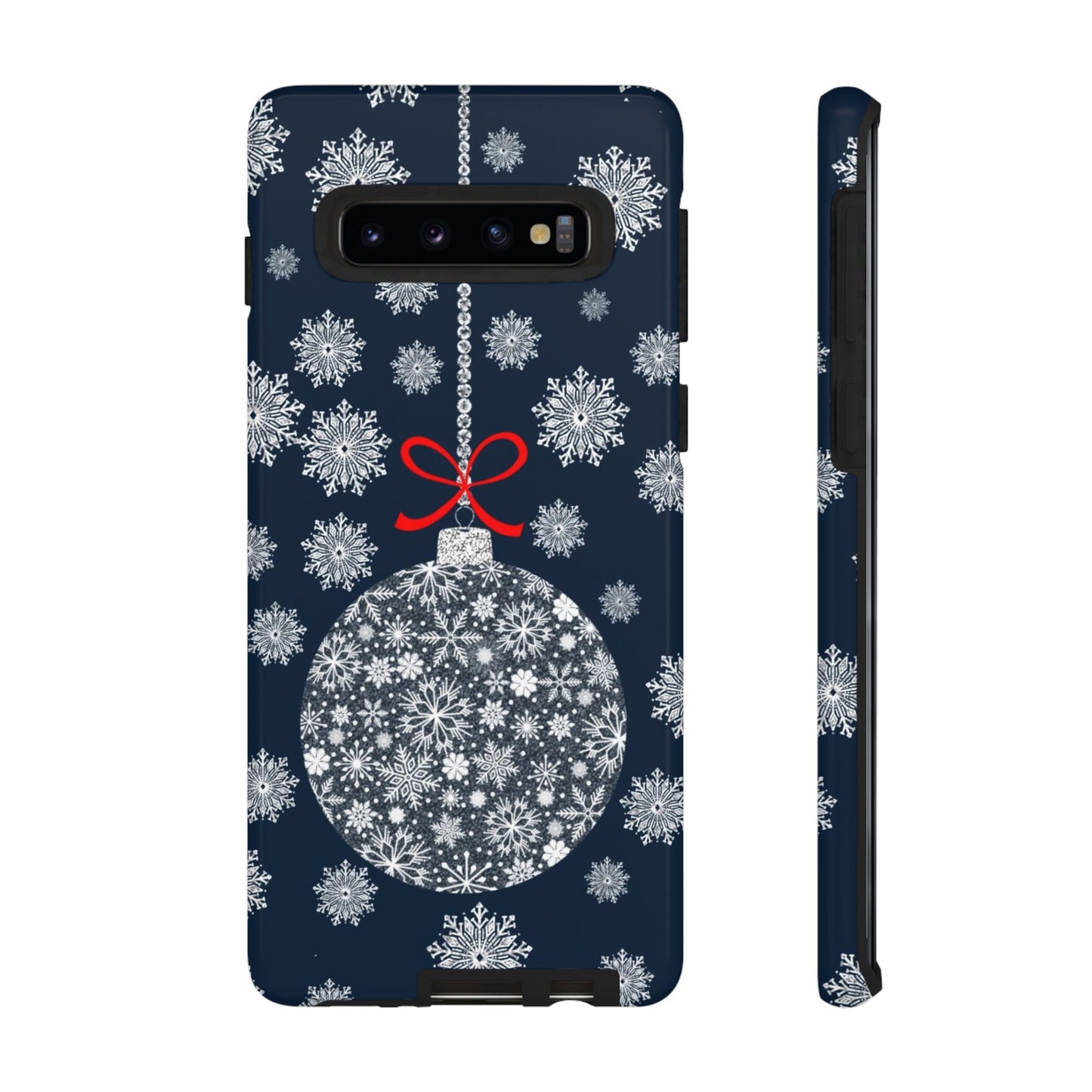 Sparkly Snowflake Bauble Tough Cases - Snowflake Bauble phone case