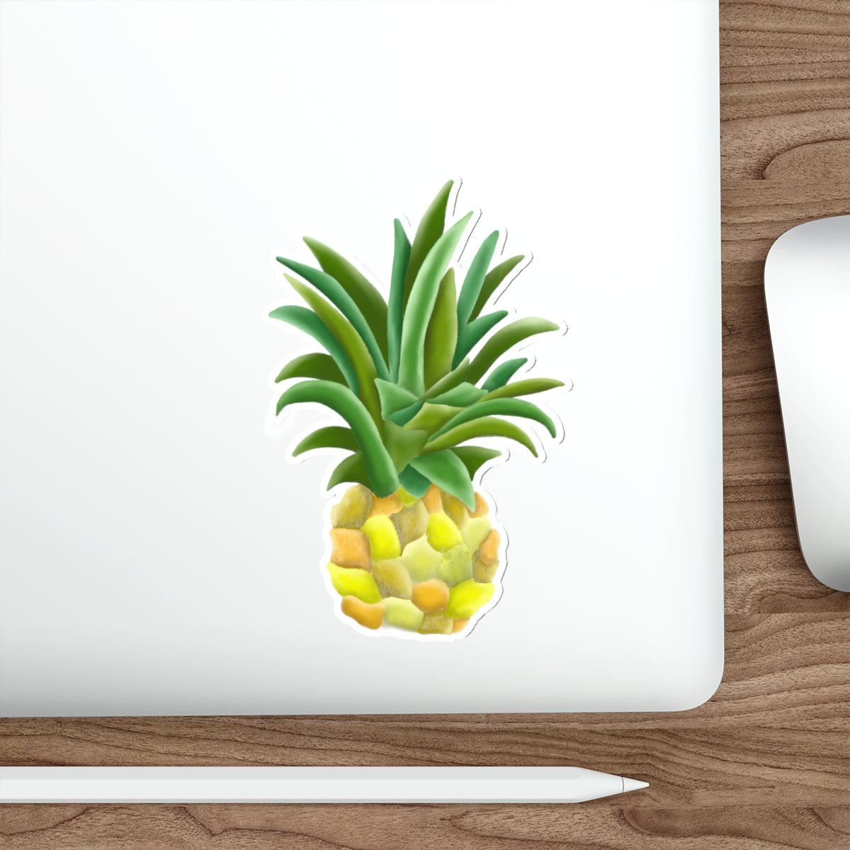 Fresh Pineapple Die Cut Sticker