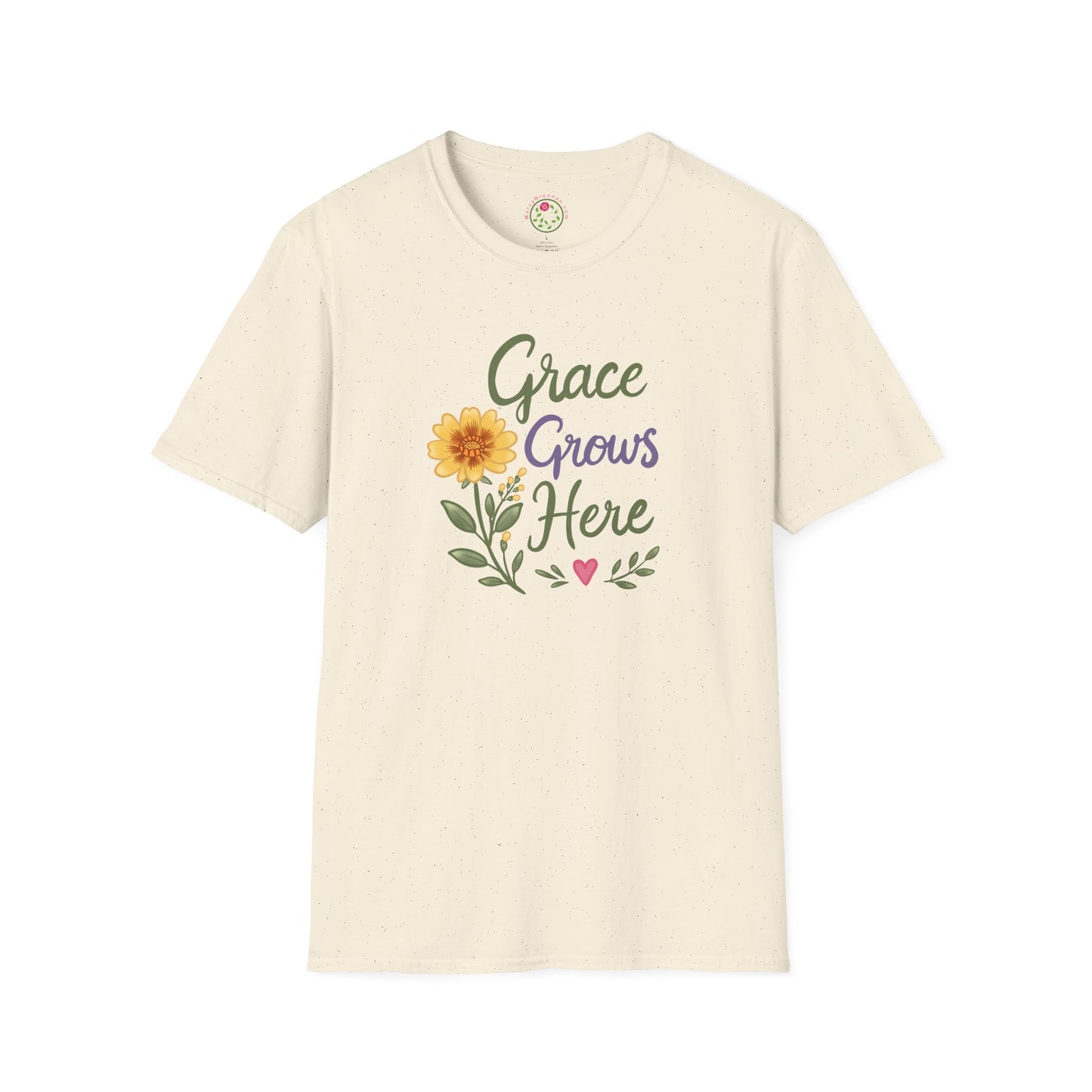 Grace Grows Here Floral T-Shirt