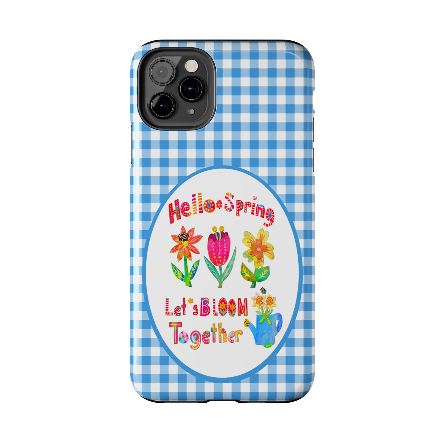 Hello Spring Collage Tough Phone Cases