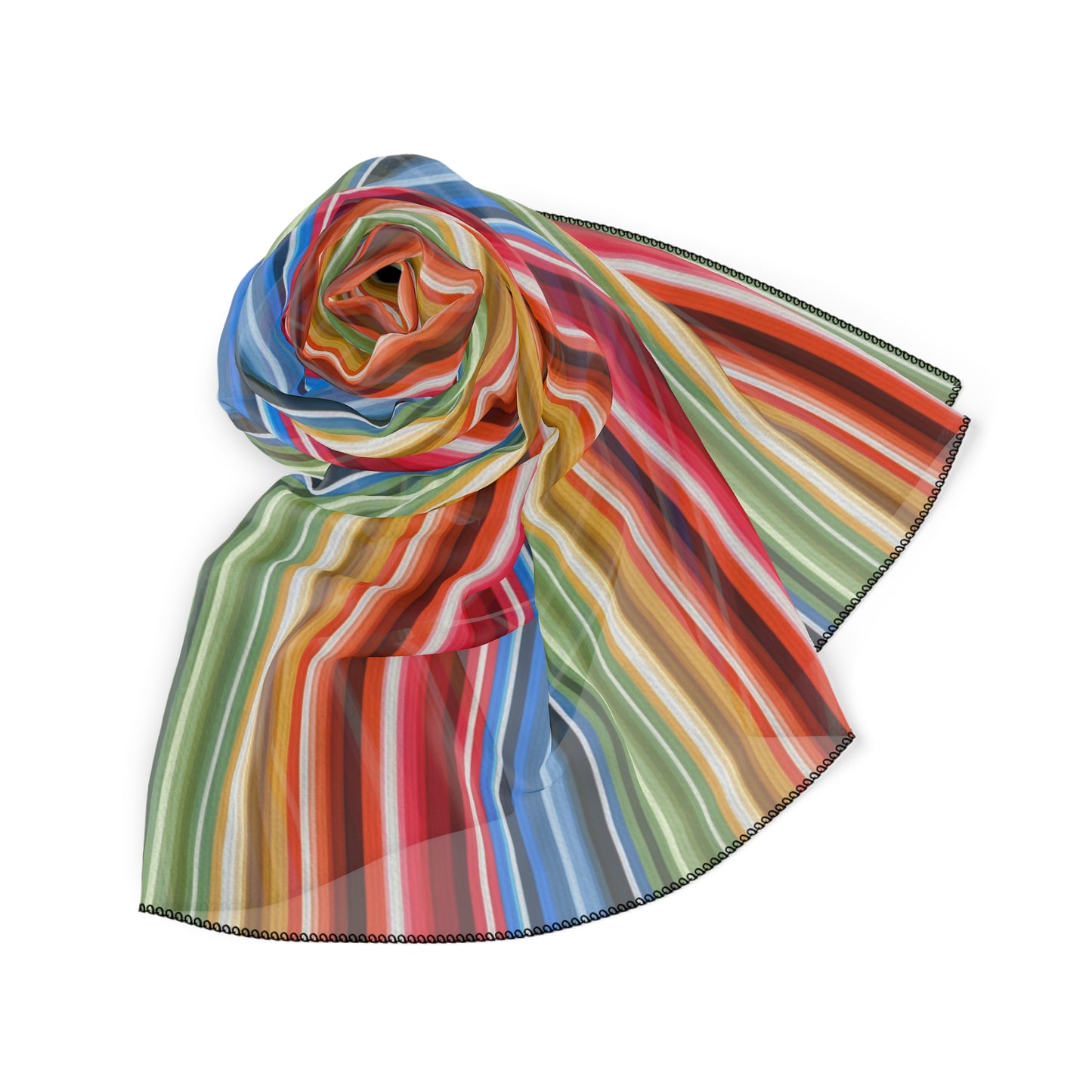 Frida Serape Poly Scarf