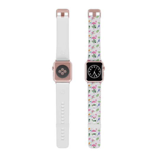 Flamingo Party Watch Band for Apple Watch