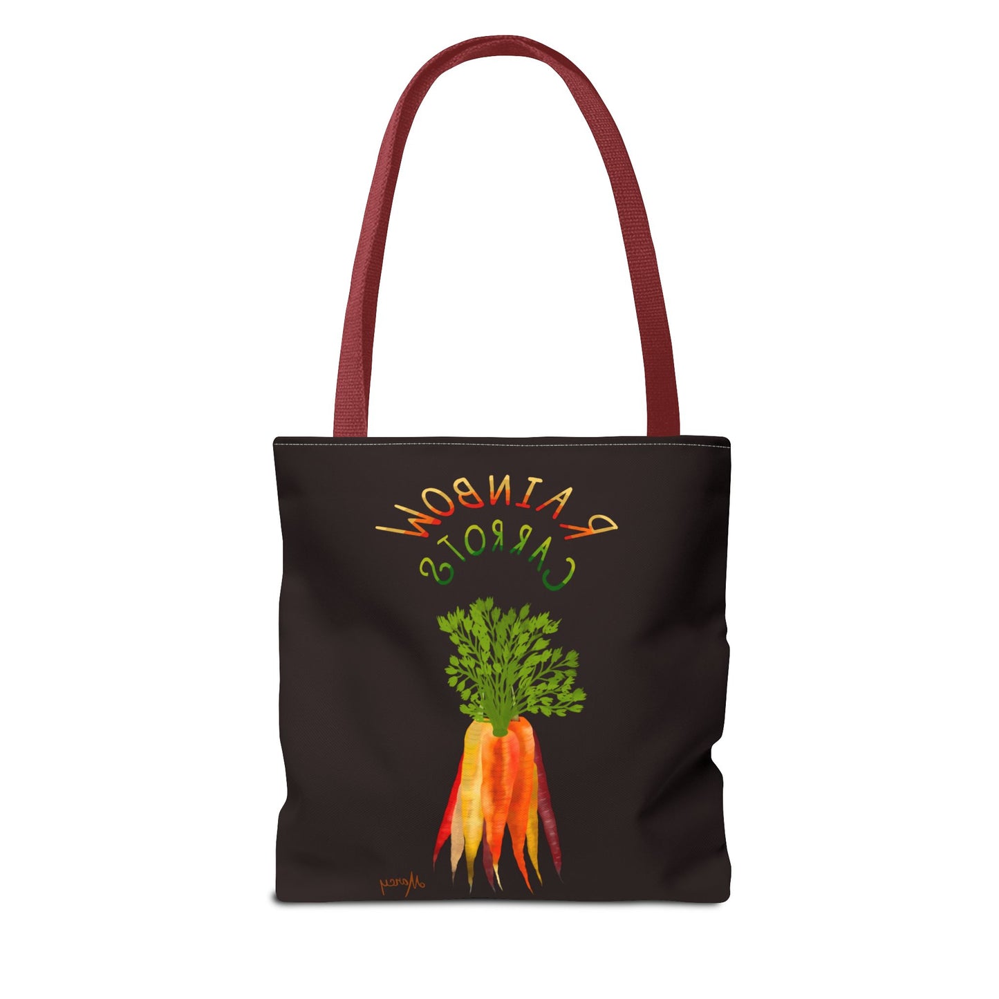 Rainbow Carrots Tote Bag