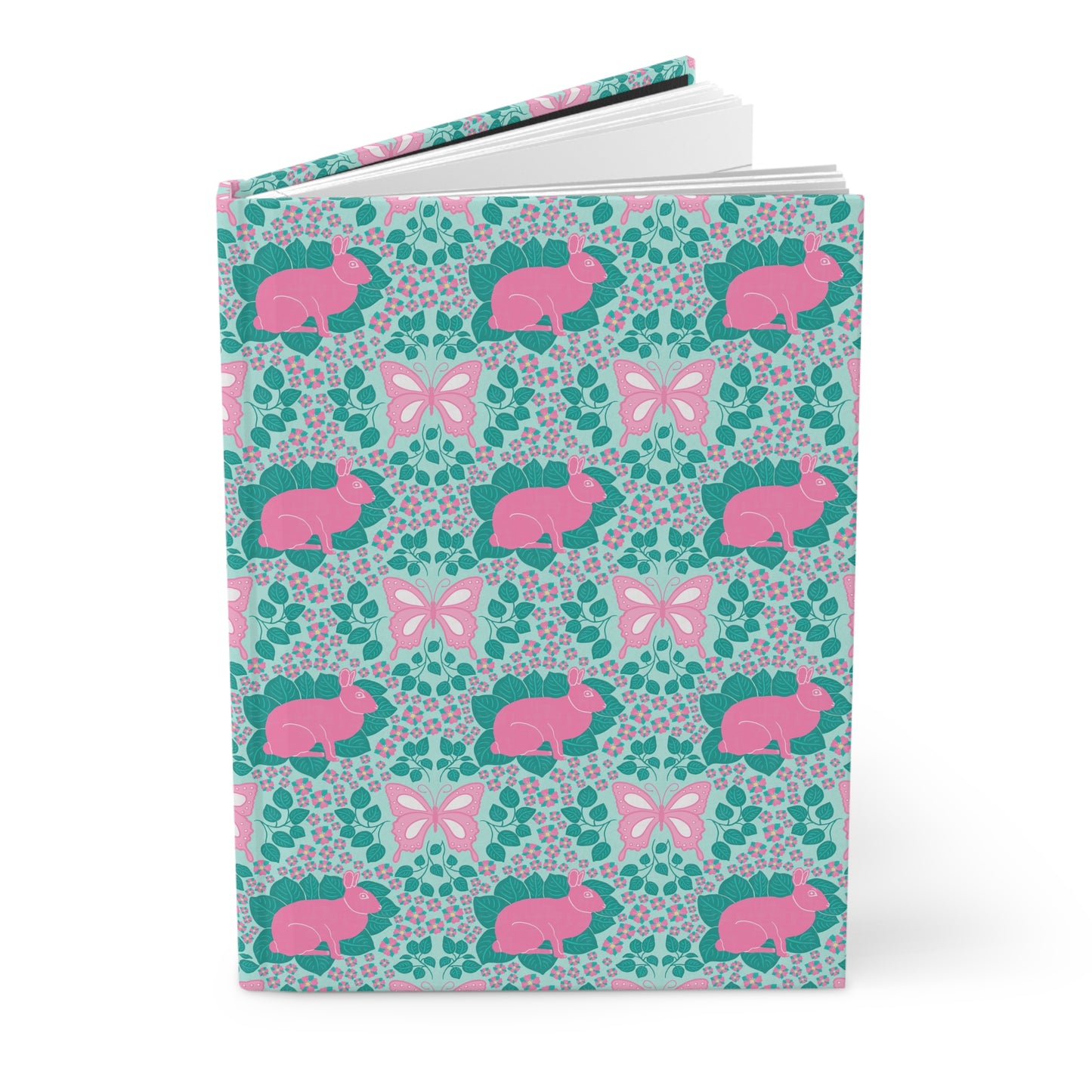 Bunnies & Butterflies Hardcover Journal