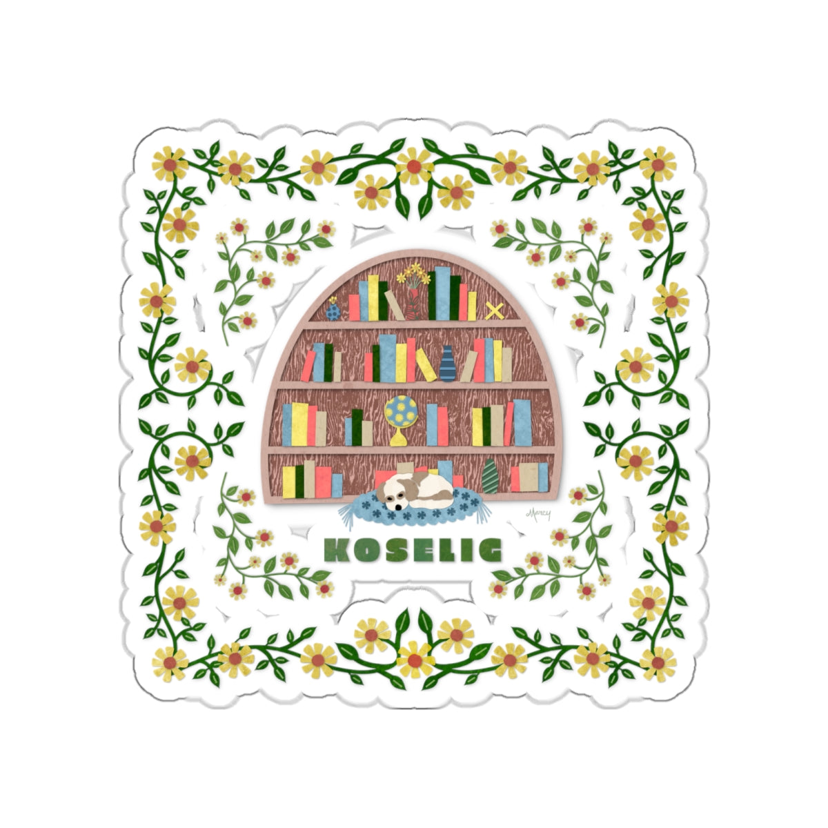 Koselig Die Cut Sticker