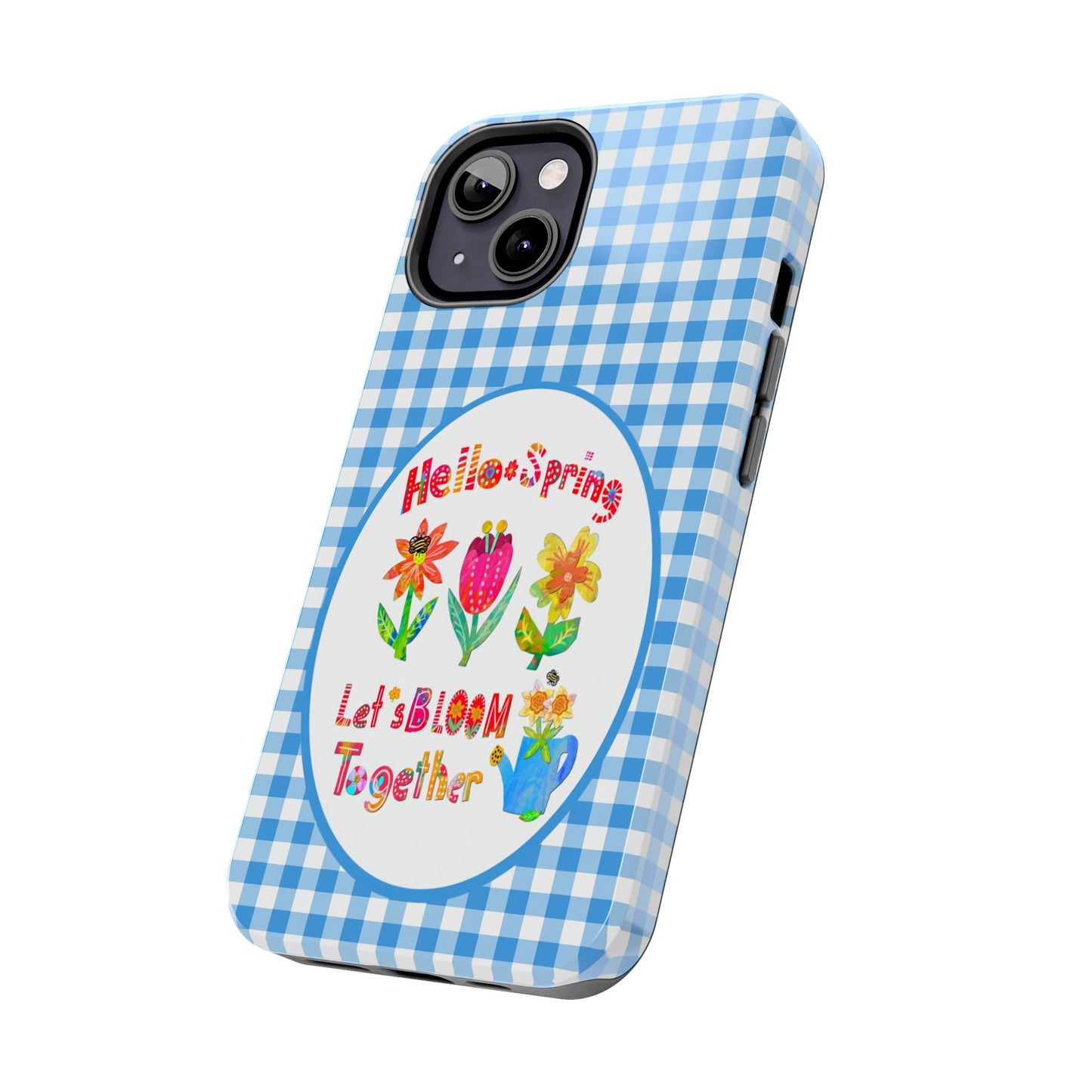 Hello Spring Collage Tough Phone Cases