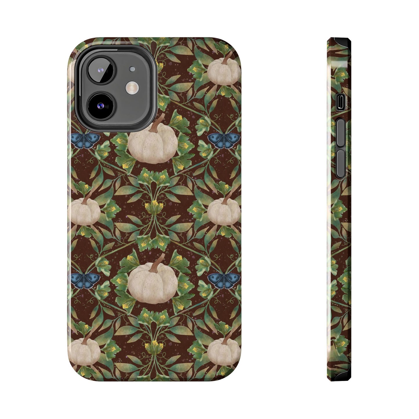 White Pumpkins Tough Phone Cases