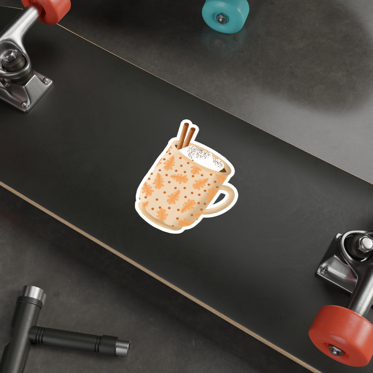 Hot Cocoa Cozy Mug Die Cut Sticker