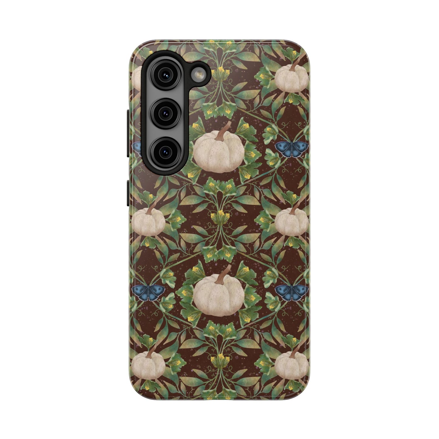 White Pumpkins Tough Phone Cases