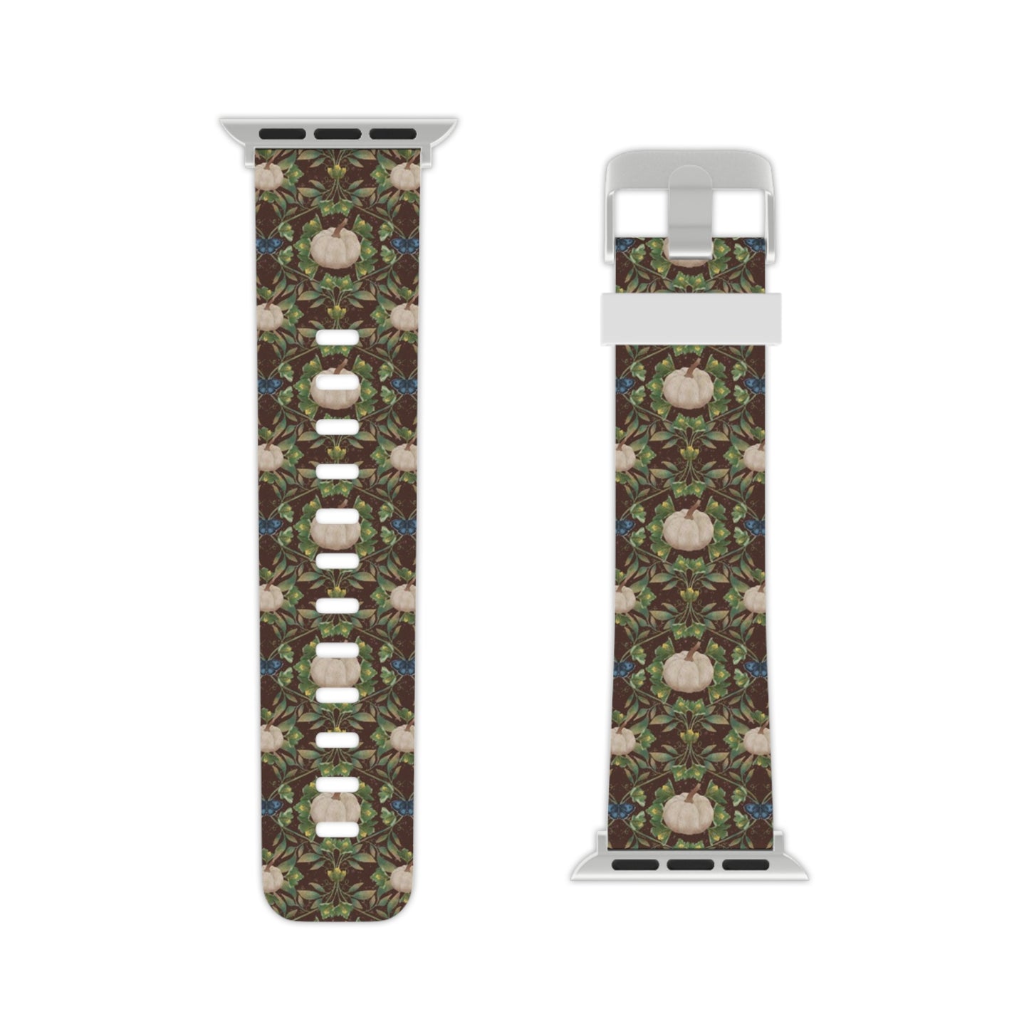 White Pumpkins Watch Band for Apple Watch