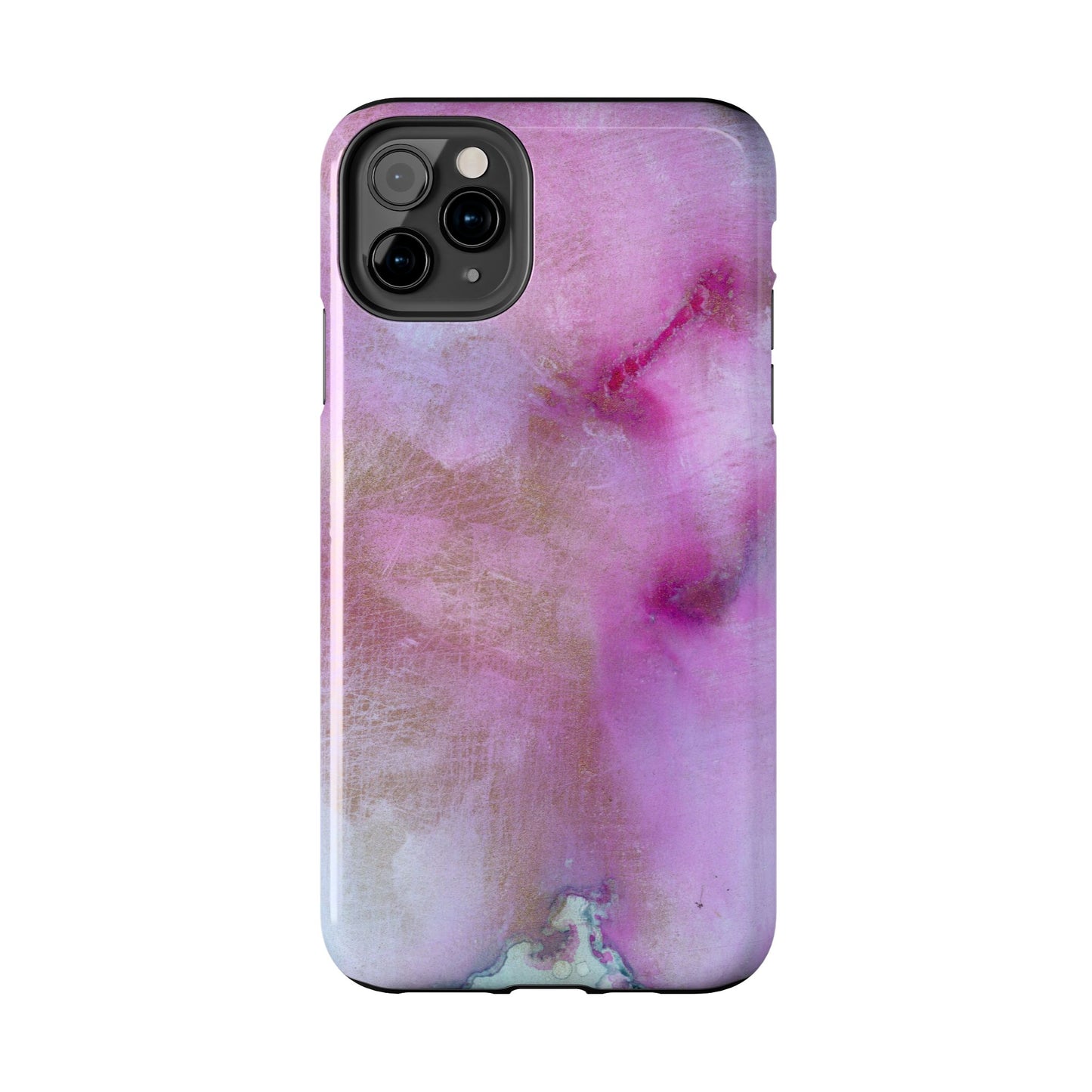 Abstract Soft Pinks Tough Phone Cases