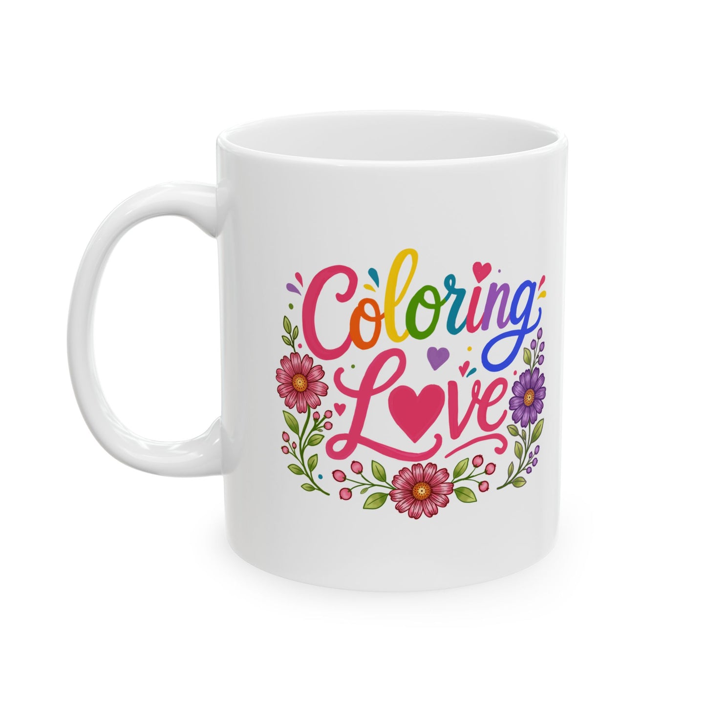 Coloring Love Mug 11oz & 15oz