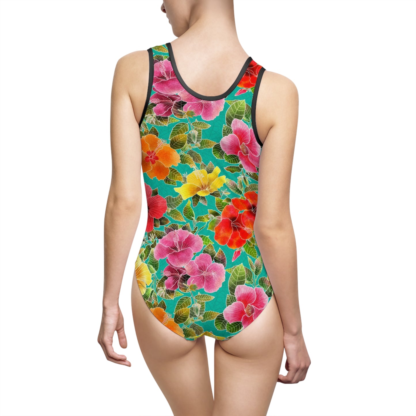 Hibiscus Garden One Piece Women’s Swimsuit