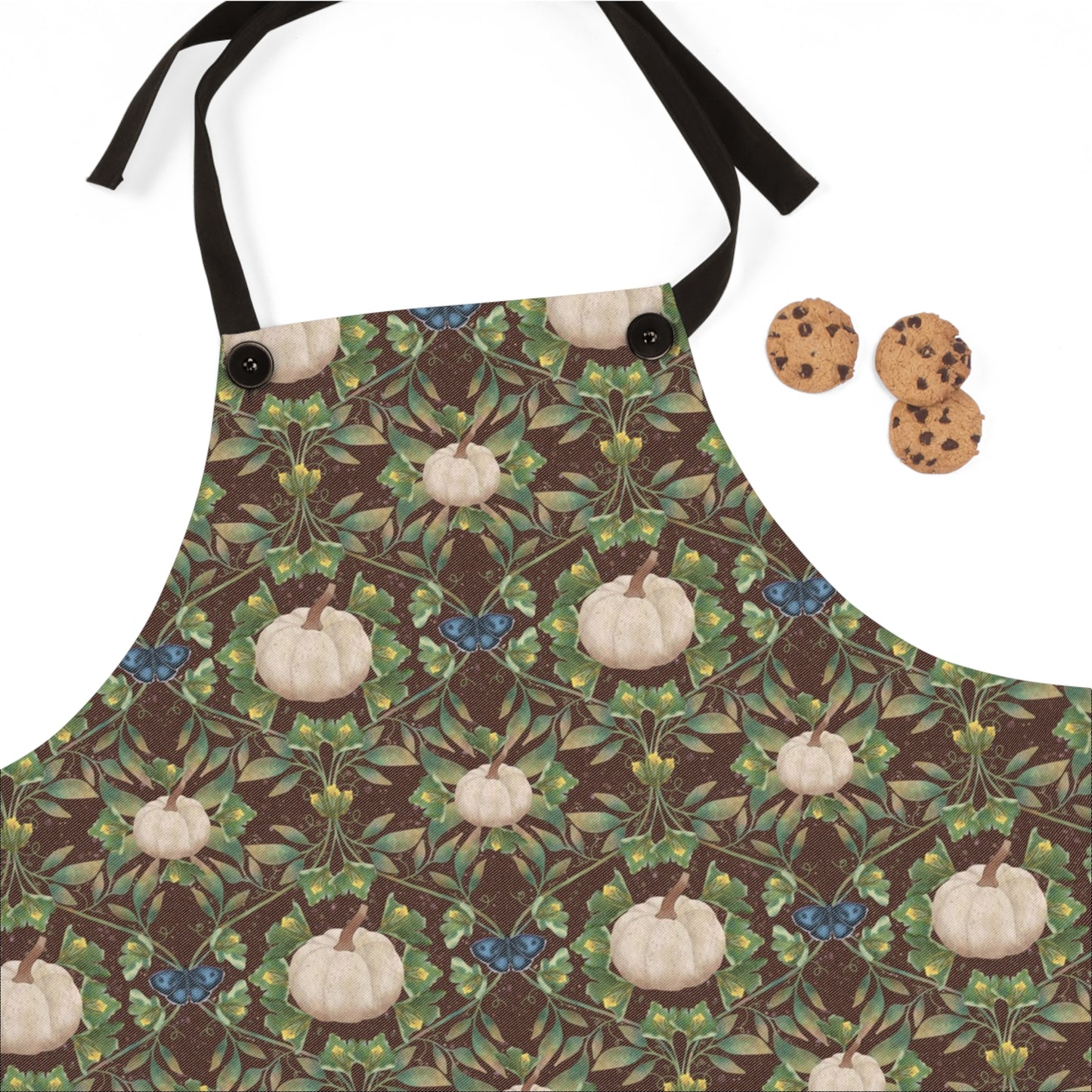 White Pumpkins Apron