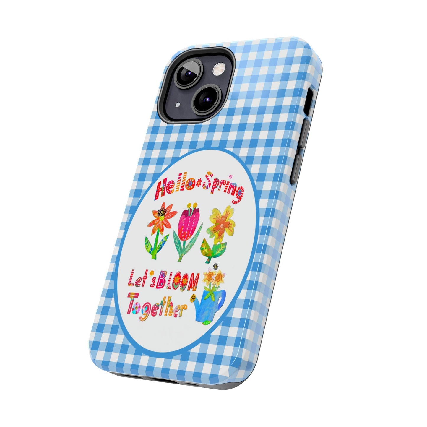 Hello Spring Collage Tough Phone Cases