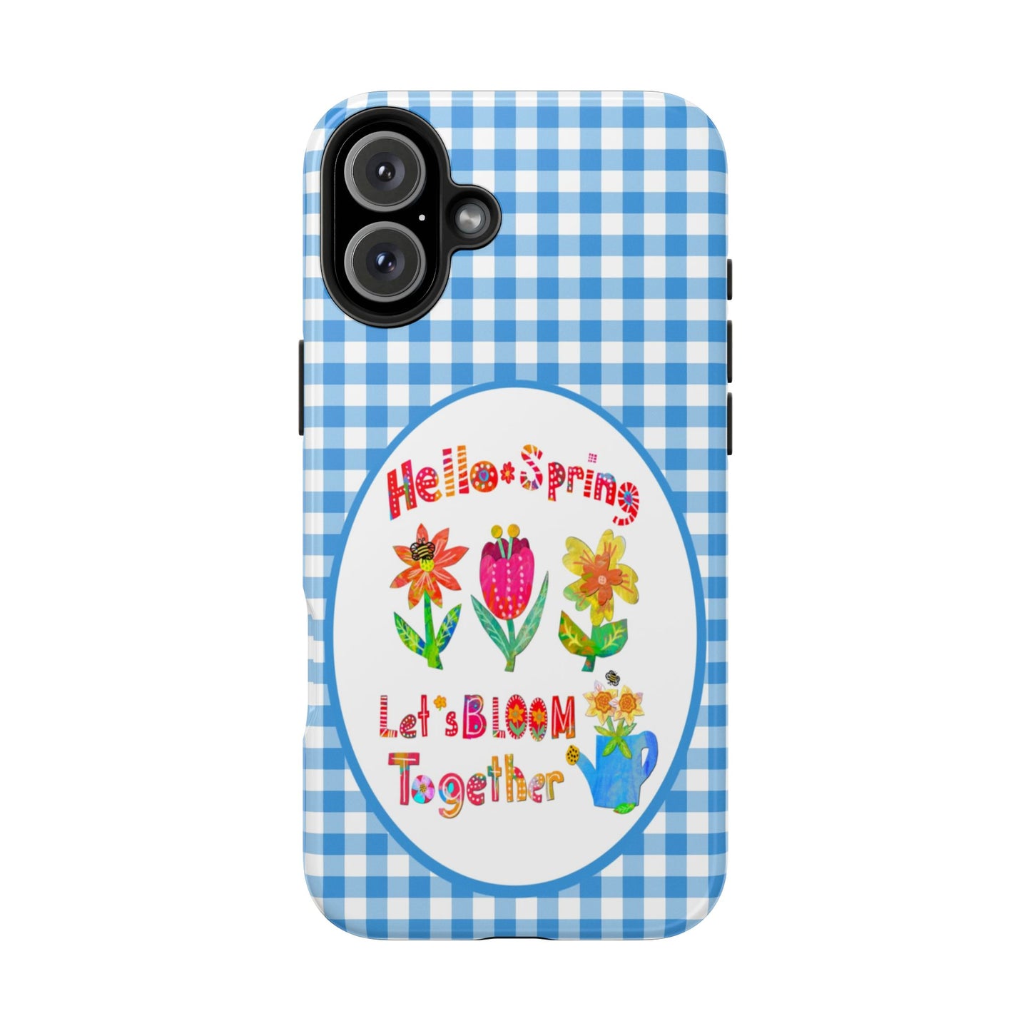 Hello Spring Collage Tough Phone Cases