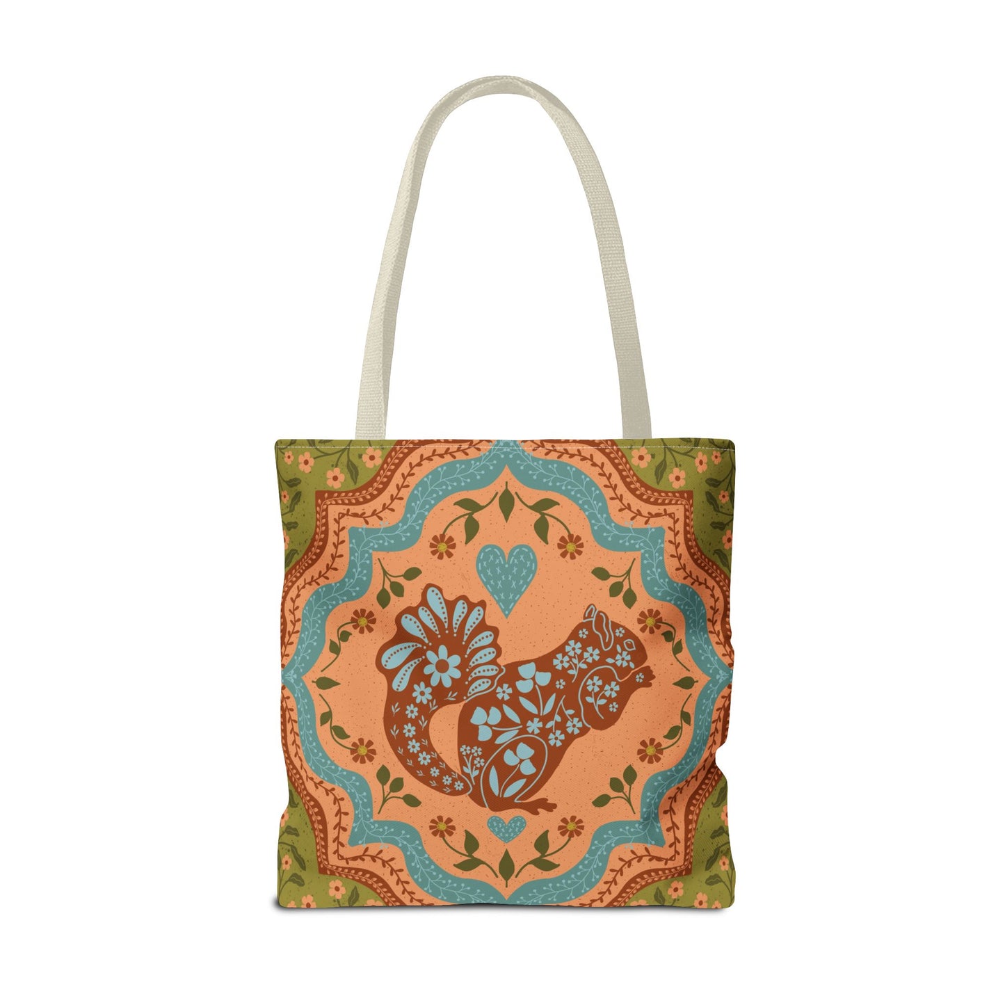 Scandi Woodland Squirrel Tote Bag