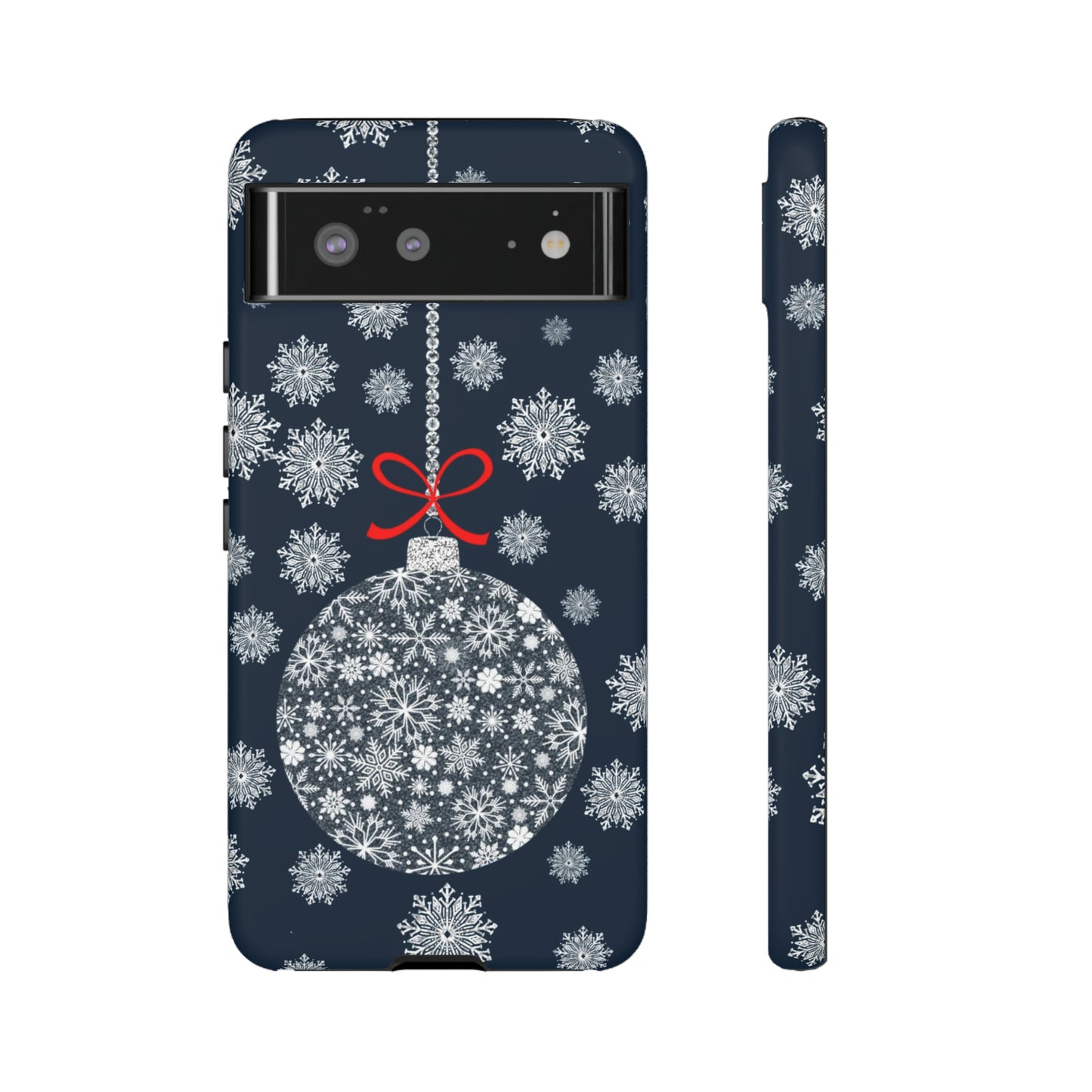 Sparkly Snowflake Bauble Tough Cases - Snowflake Bauble phone case