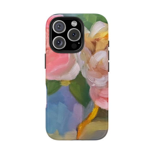 Roses in a Teacup Tough Phone Cases