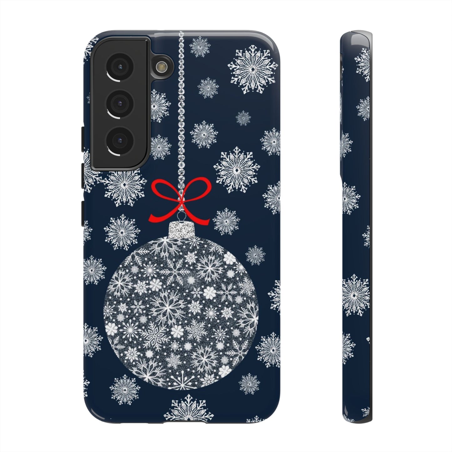 Sparkly Snowflake Bauble Tough Cases - Snowflake Bauble phone case