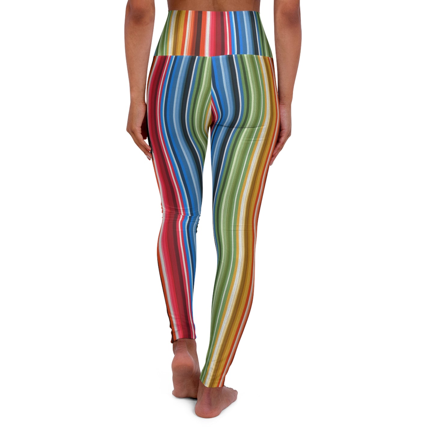 Frida Serape High Waisted Yoga Leggings