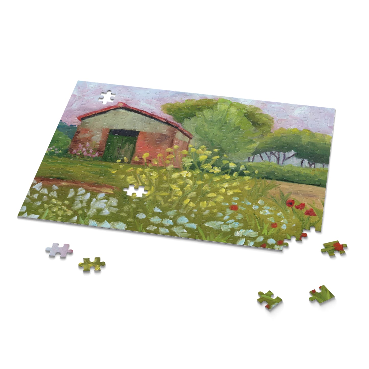Tuscan Countryside Puzzle (120, 252, 500-Piece)
