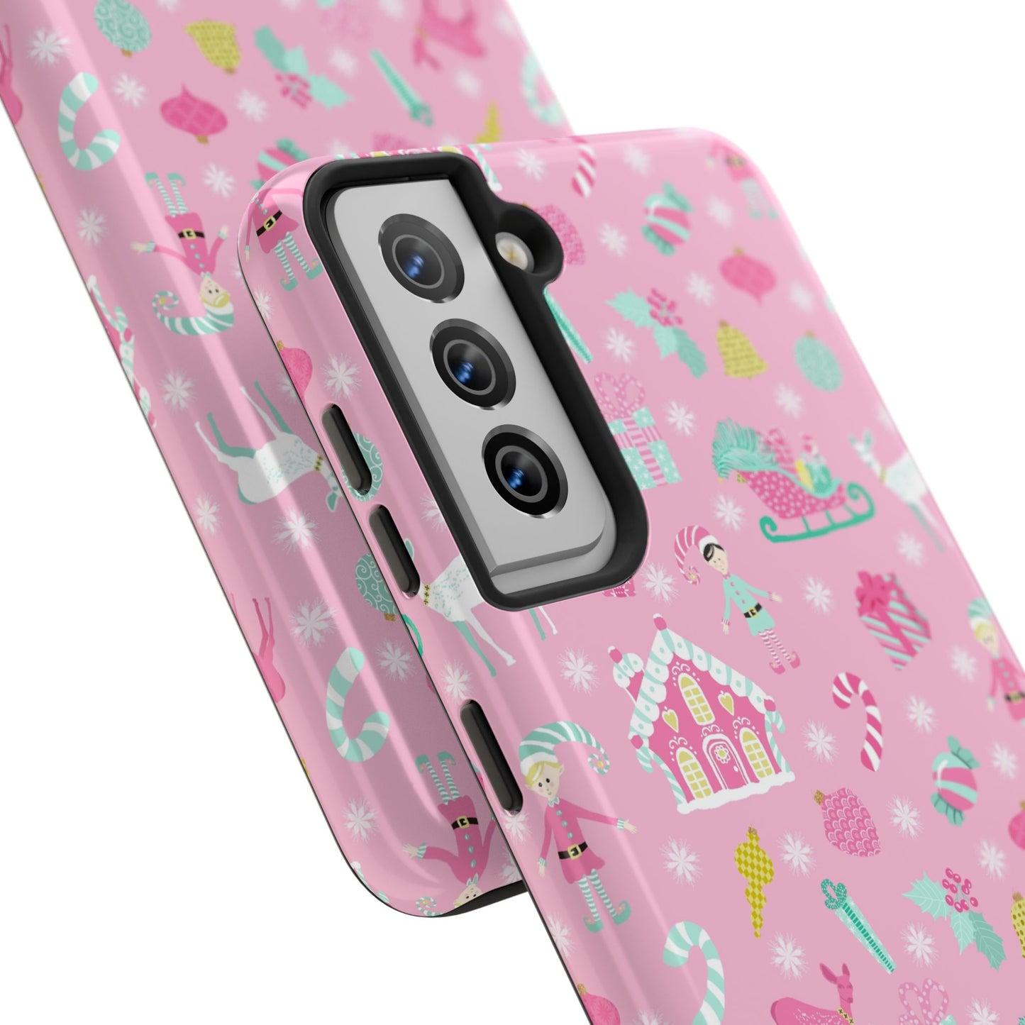 Pastel Christmas Tough Phone Cases