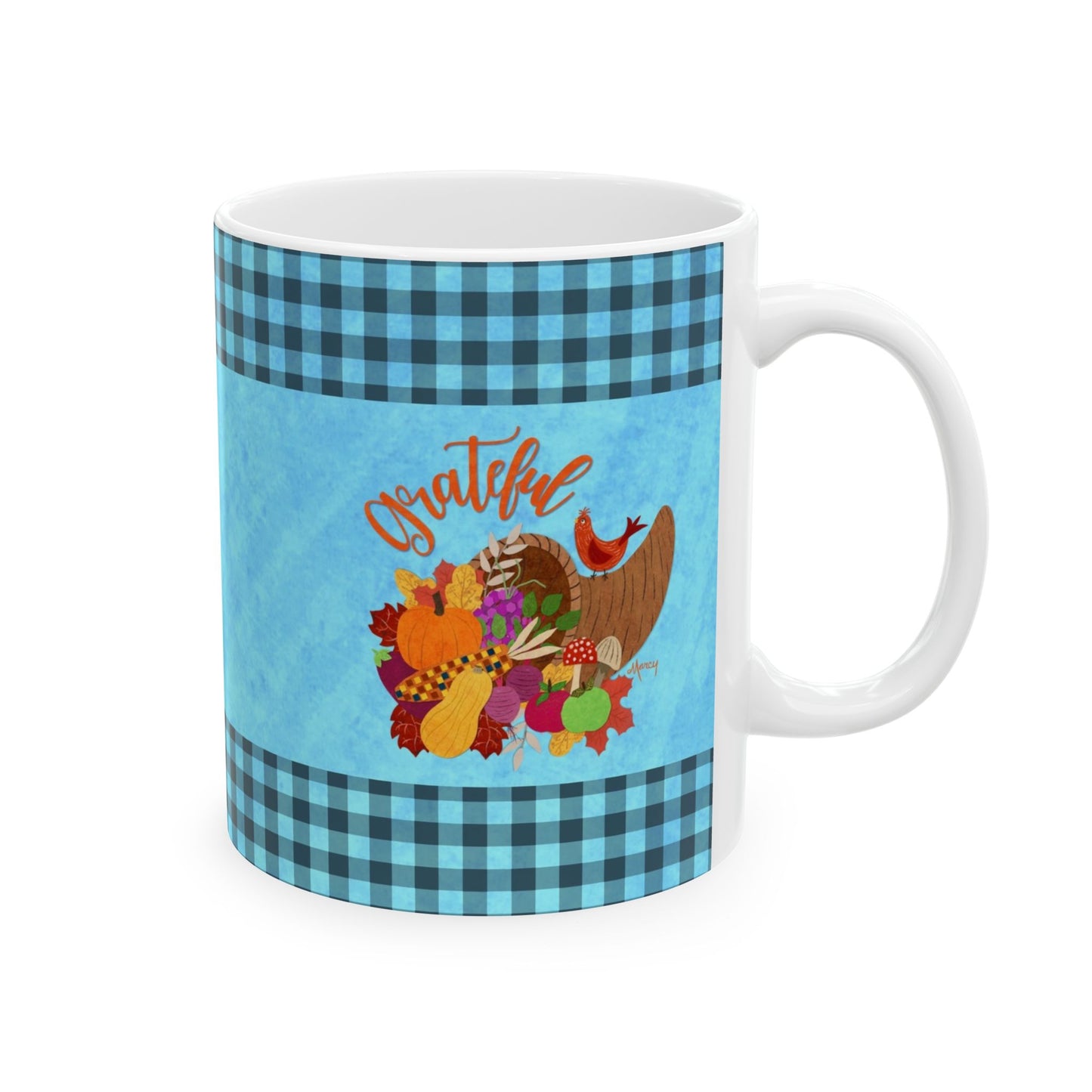 Cornucopia Collage Ceramic Mug 11oz & 15oz