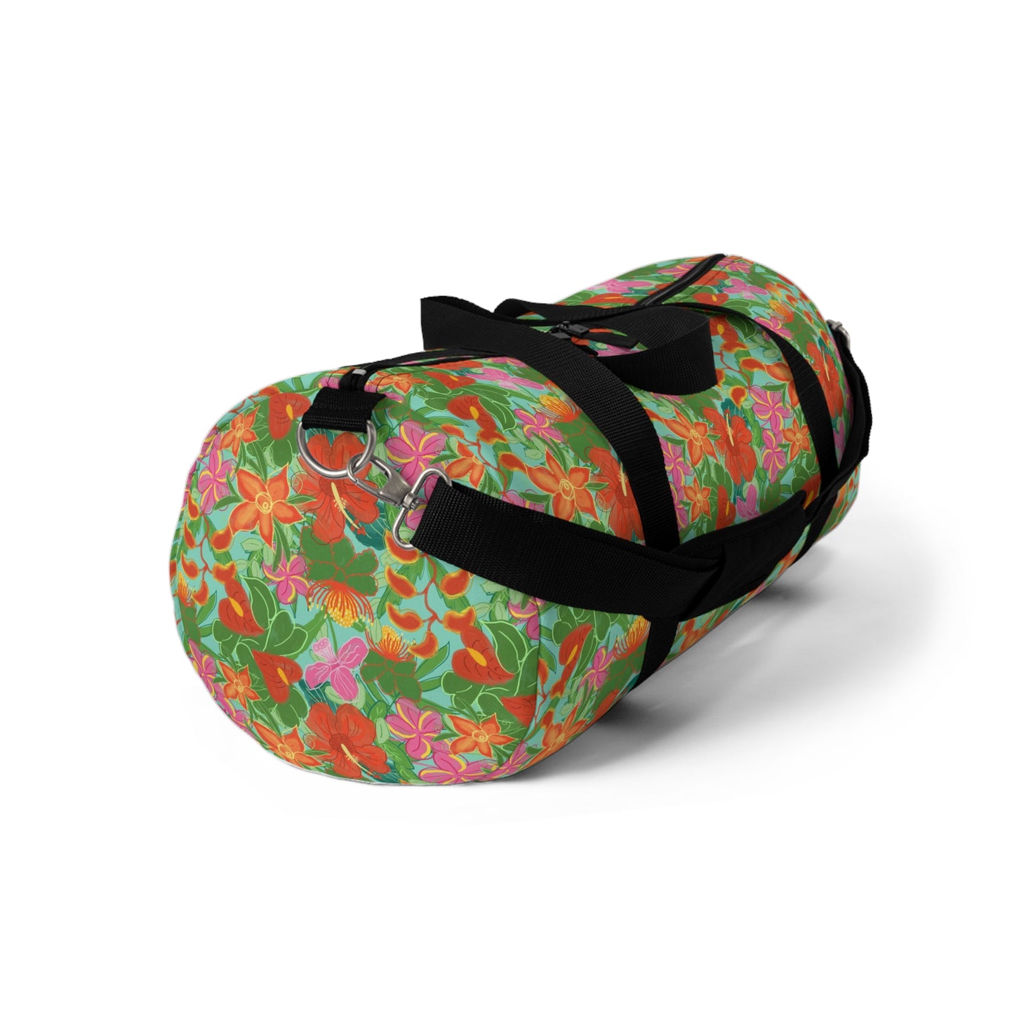 Topical Flowers Duffel Bag