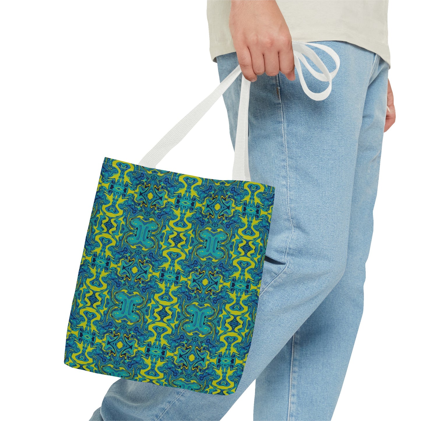 Boho Psychedelic Liquify Tote Bag