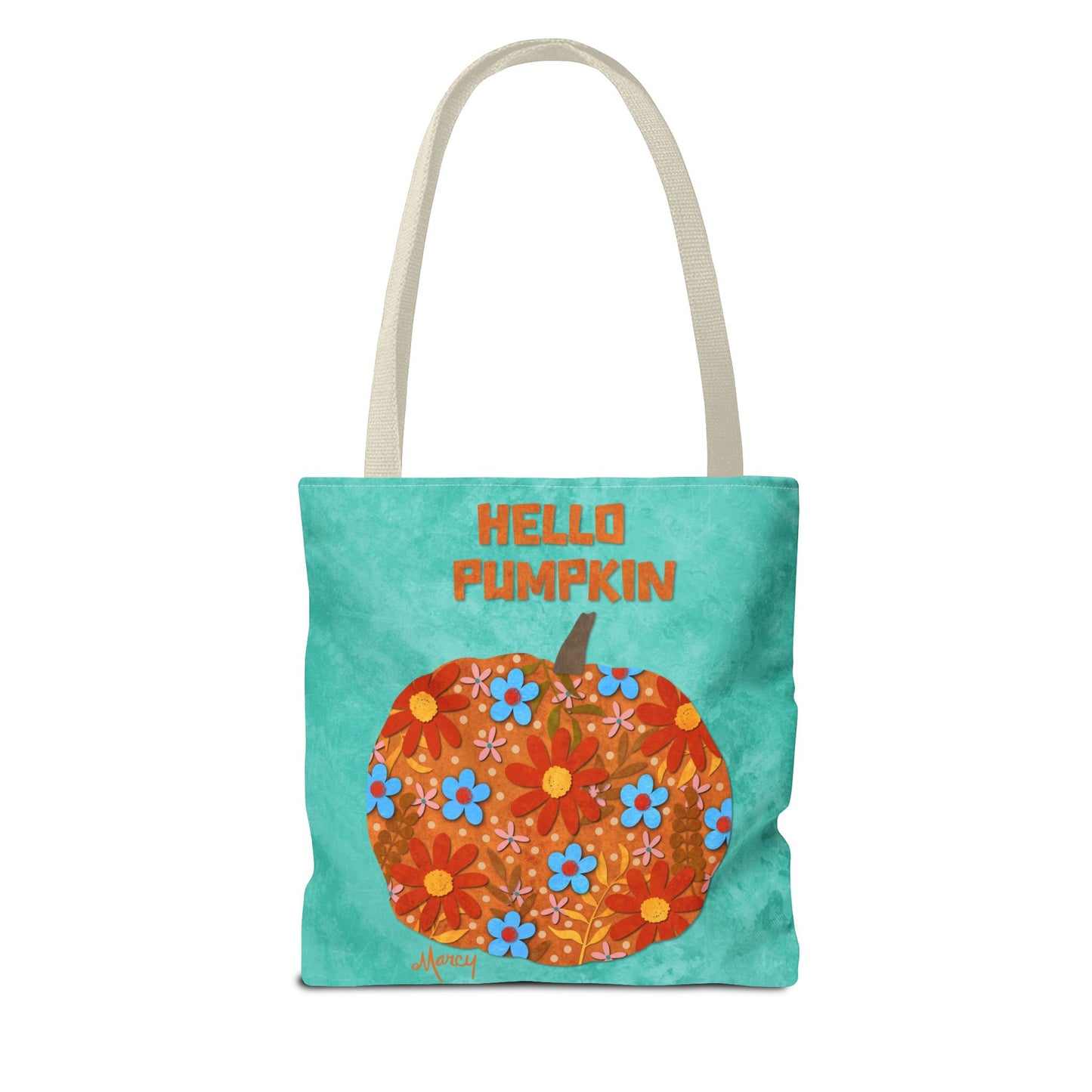 Hello Pumpkin Collage Tote Bag