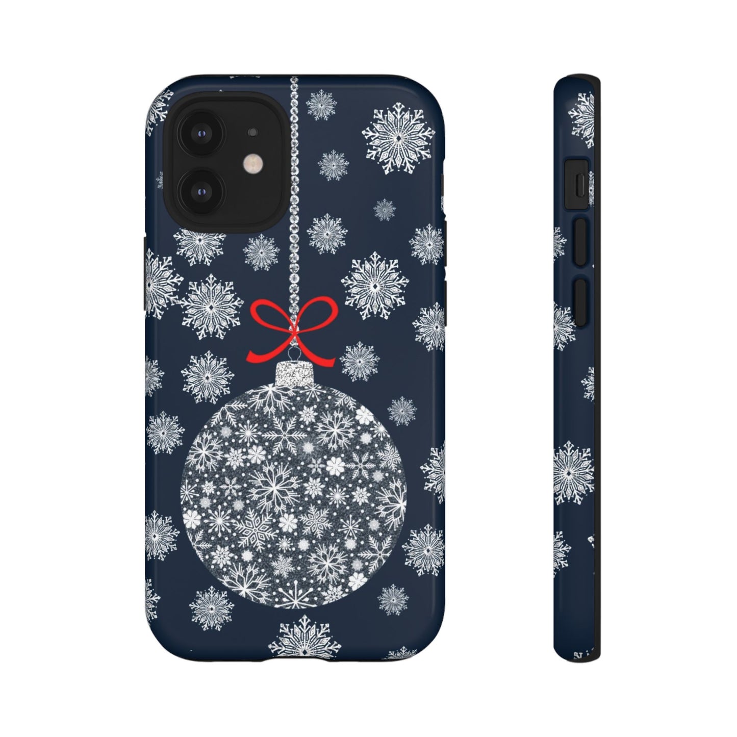 Sparkly Snowflake Bauble Tough Cases - Snowflake Bauble phone case