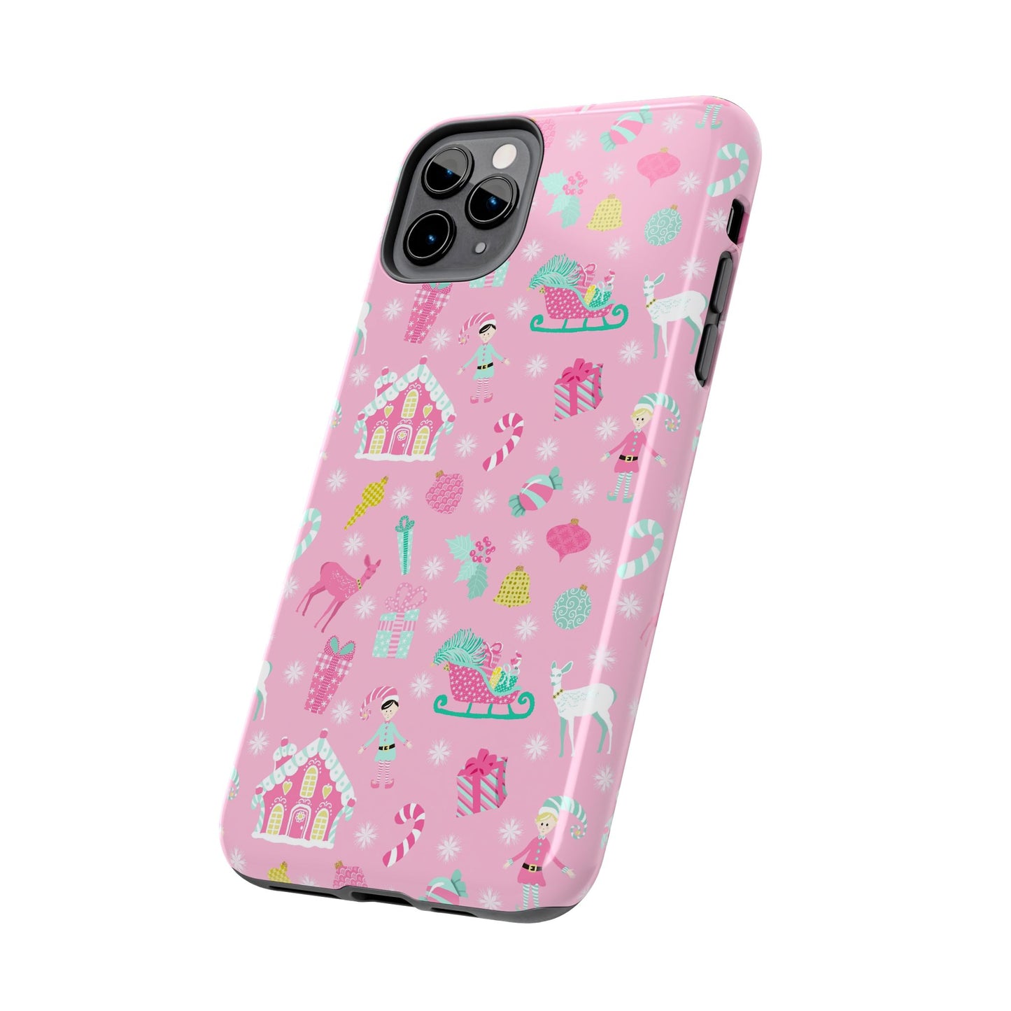 Pastel Christmas Tough Phone Cases