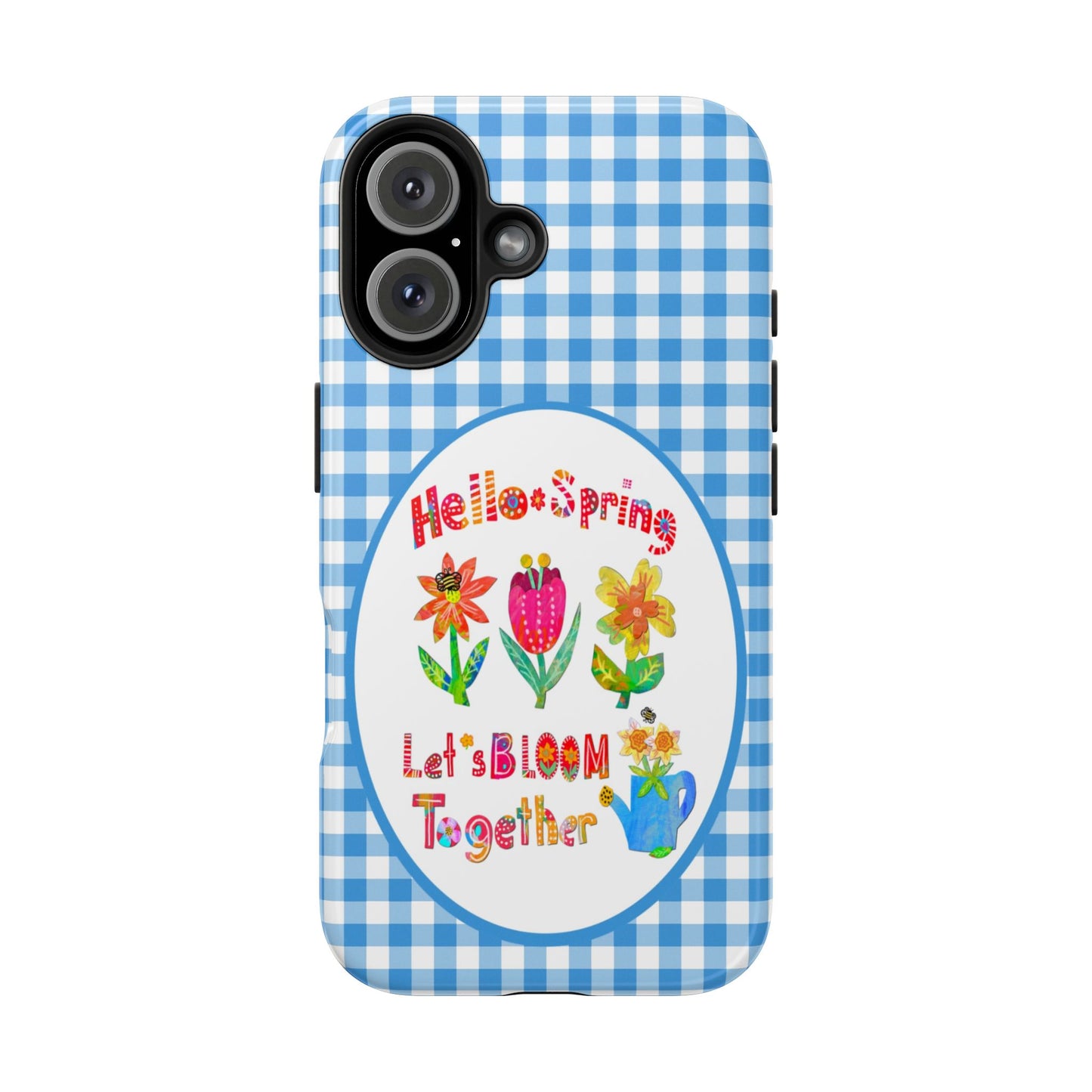 Hello Spring Collage Tough Phone Cases