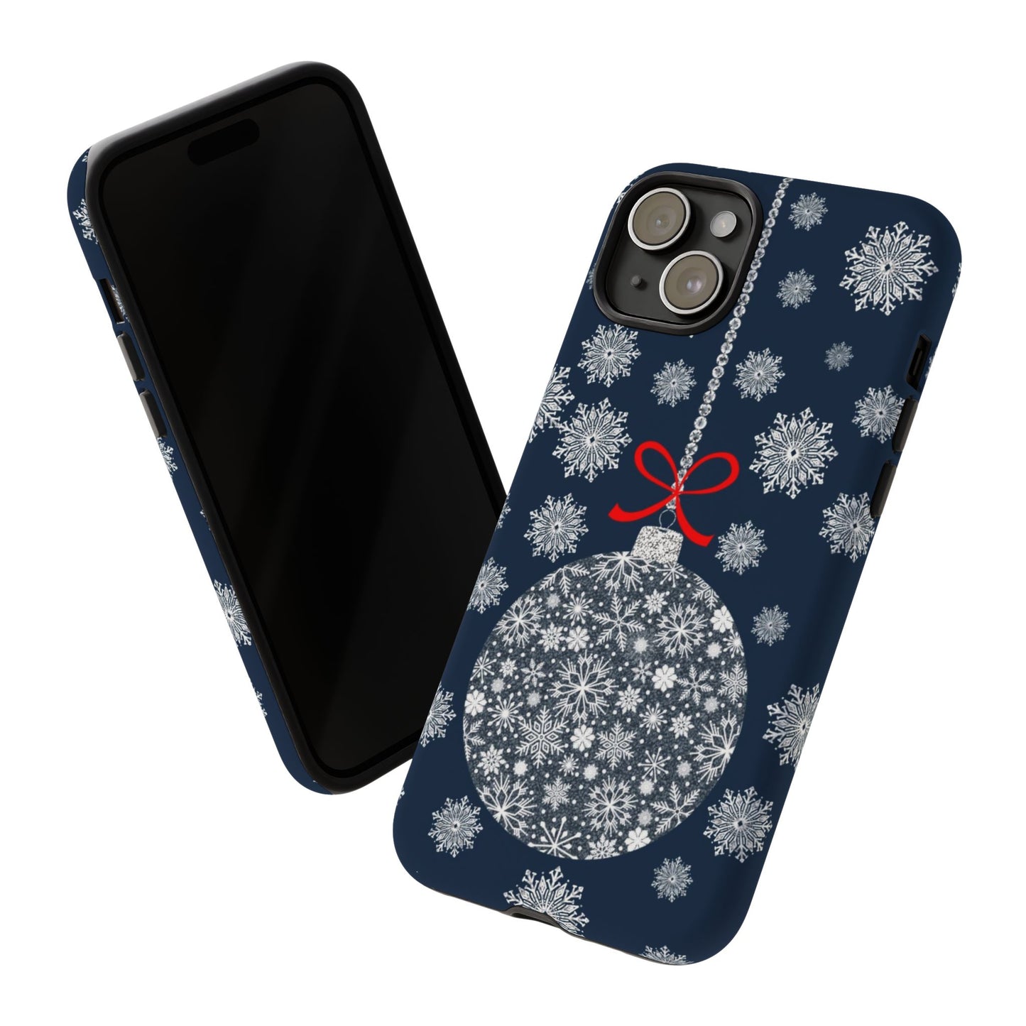 Sparkly Snowflake Bauble Tough Cases - Snowflake Bauble phone case