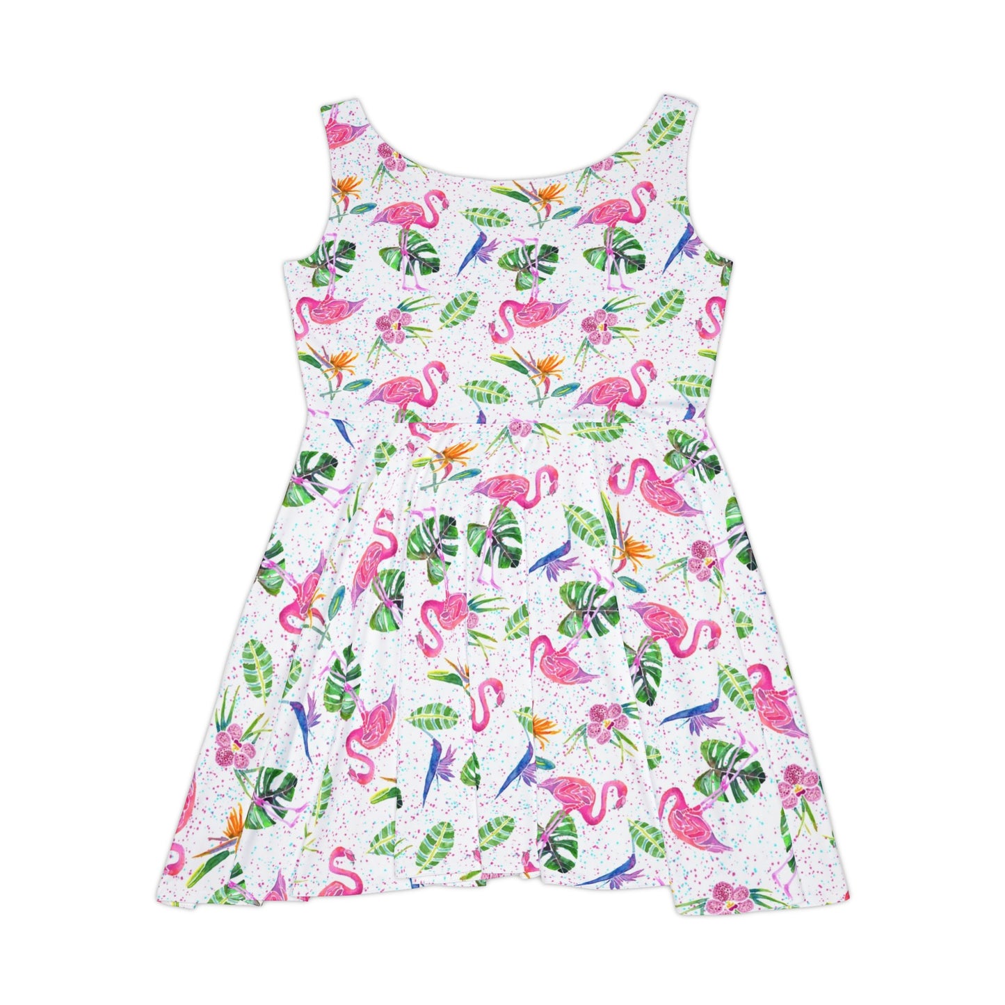 Flamingo Party Women's Skater Dress