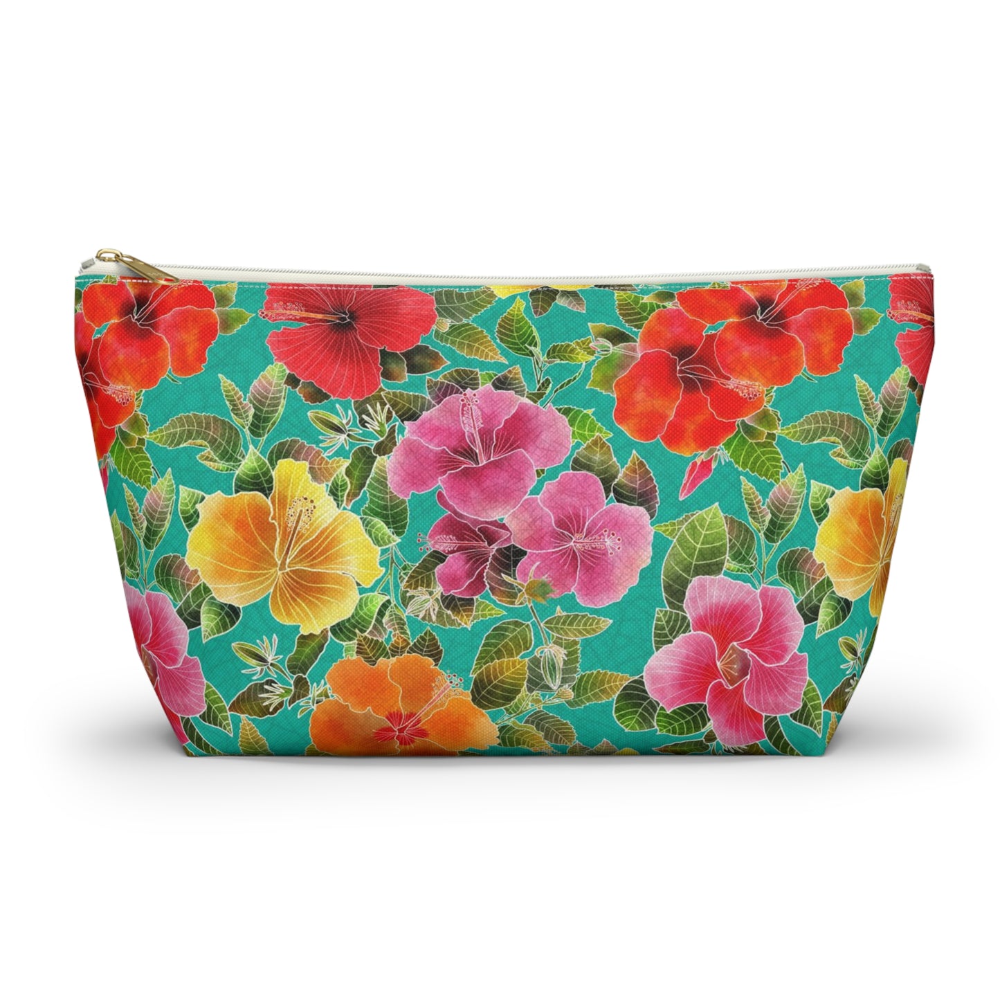 Hibiscus Garden Accessory Pouch