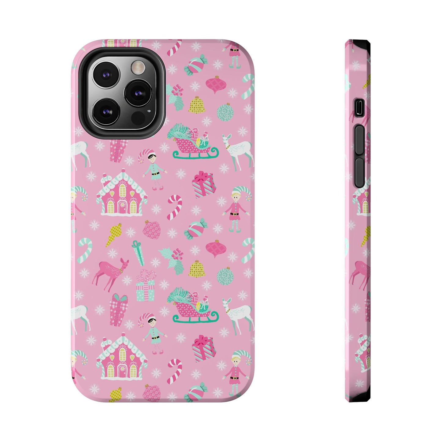 Pastel Christmas Tough Phone Cases