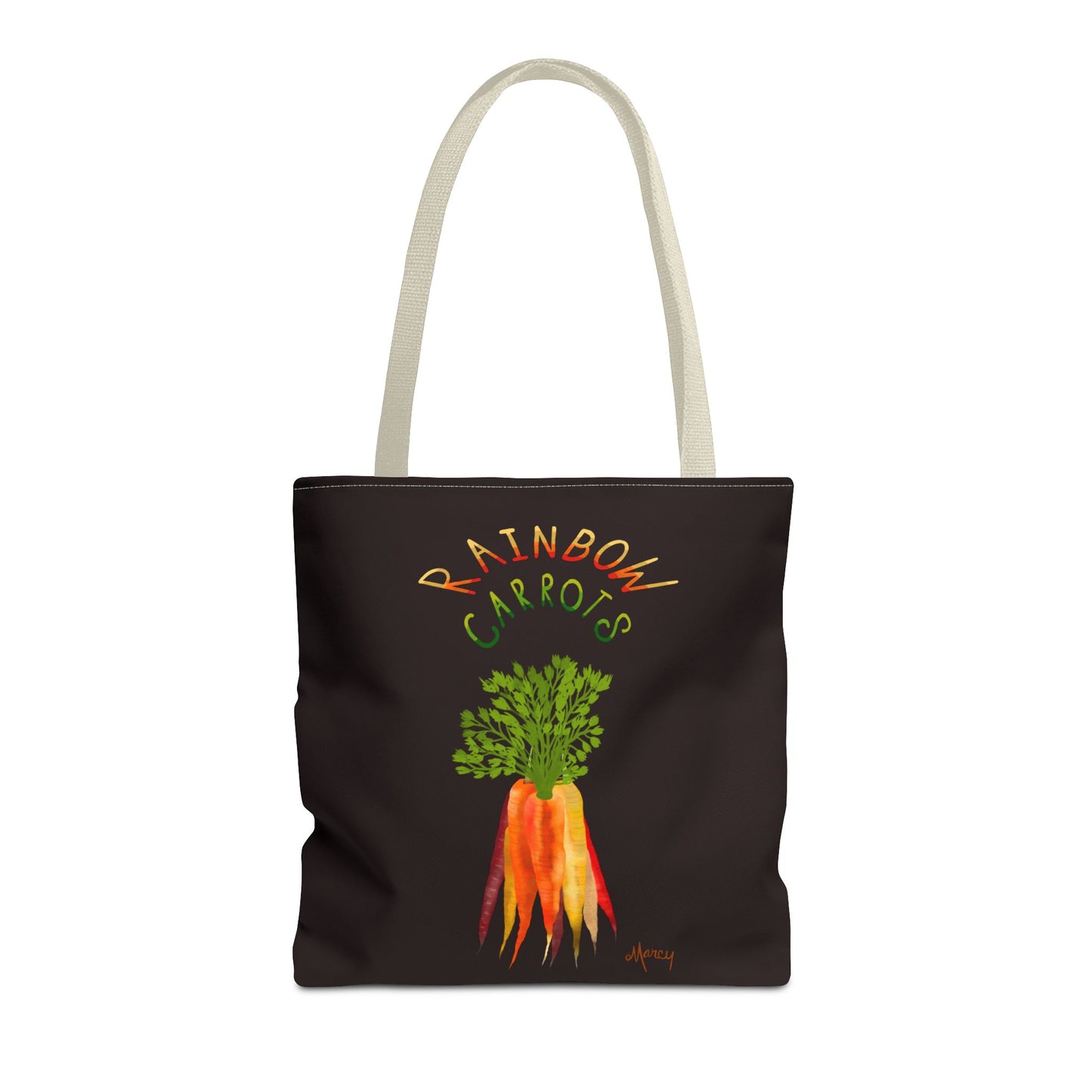 Rainbow Carrots Tote Bag