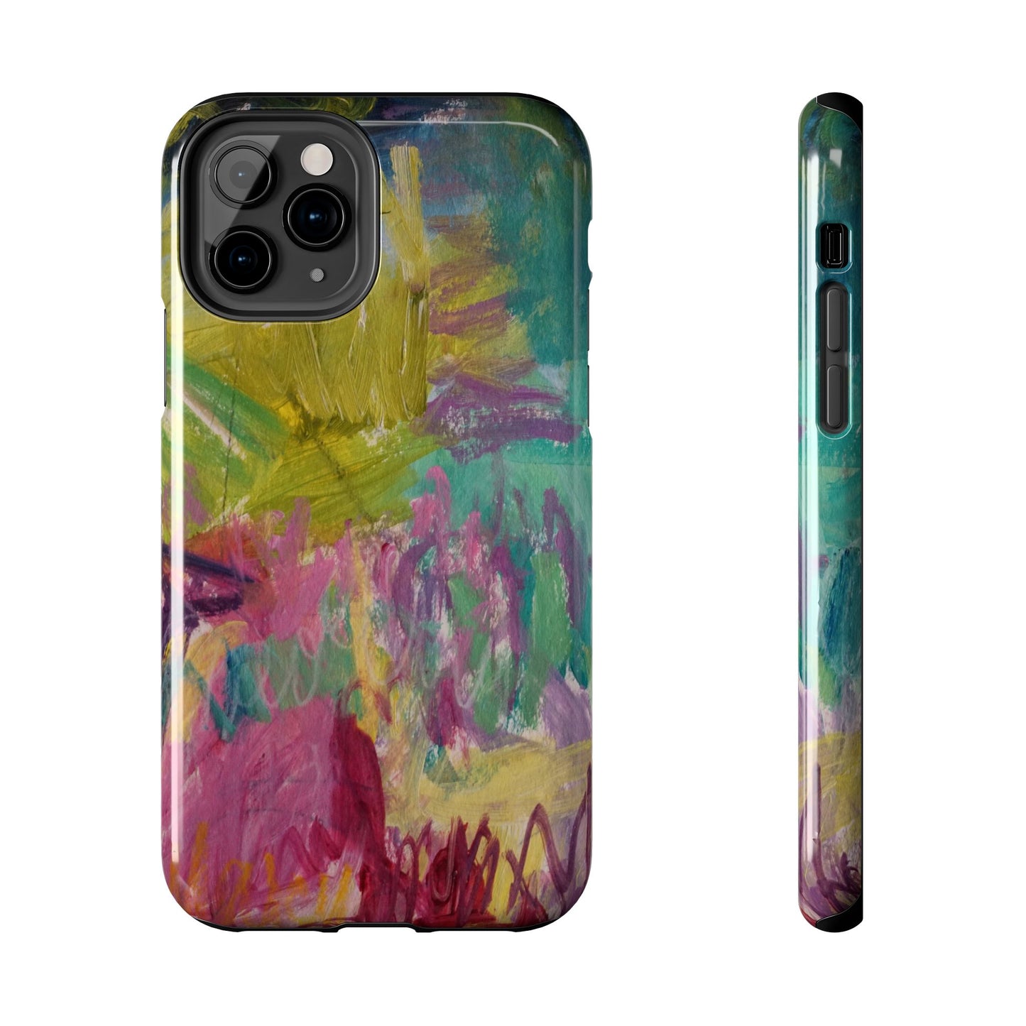 Abstract Pastel Tough Phone Cases