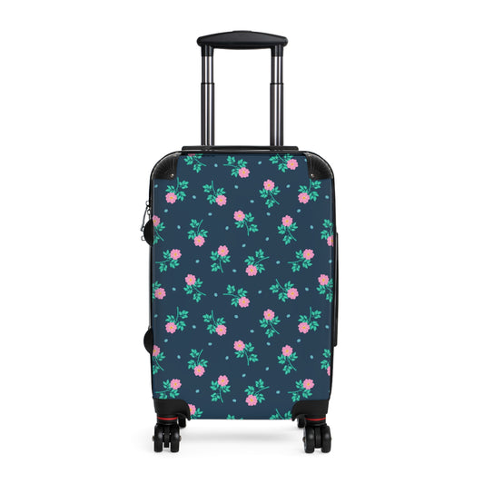 Wild Roses Chintz Hardside Spinner Suitcase