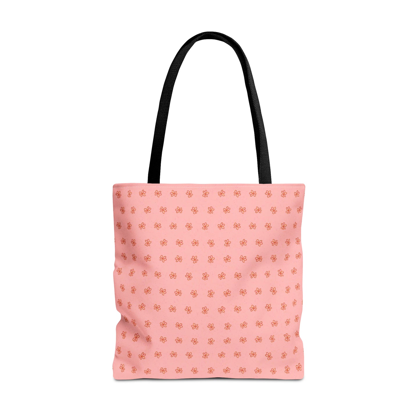 Pink Meadow Flowers Tote Bag