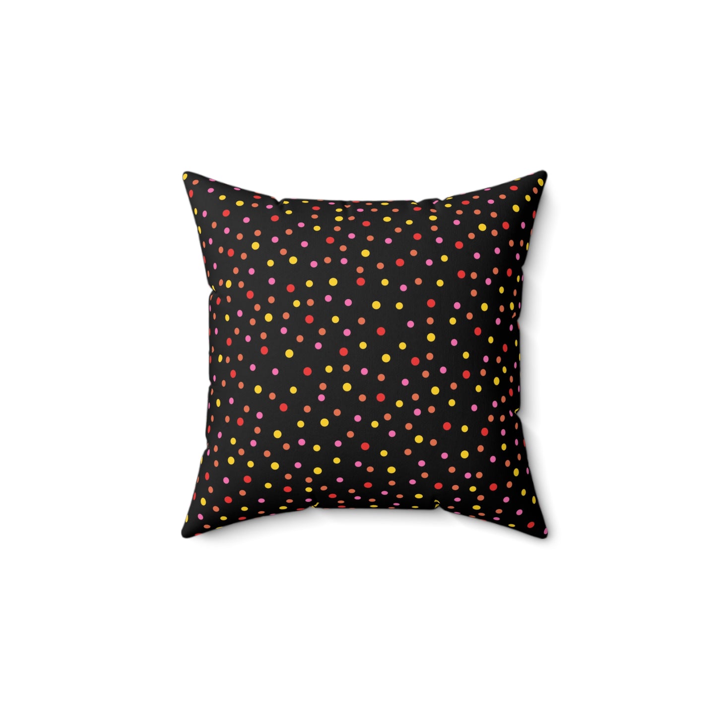 Frida Polka Dots Spun Polyester Square Pillow