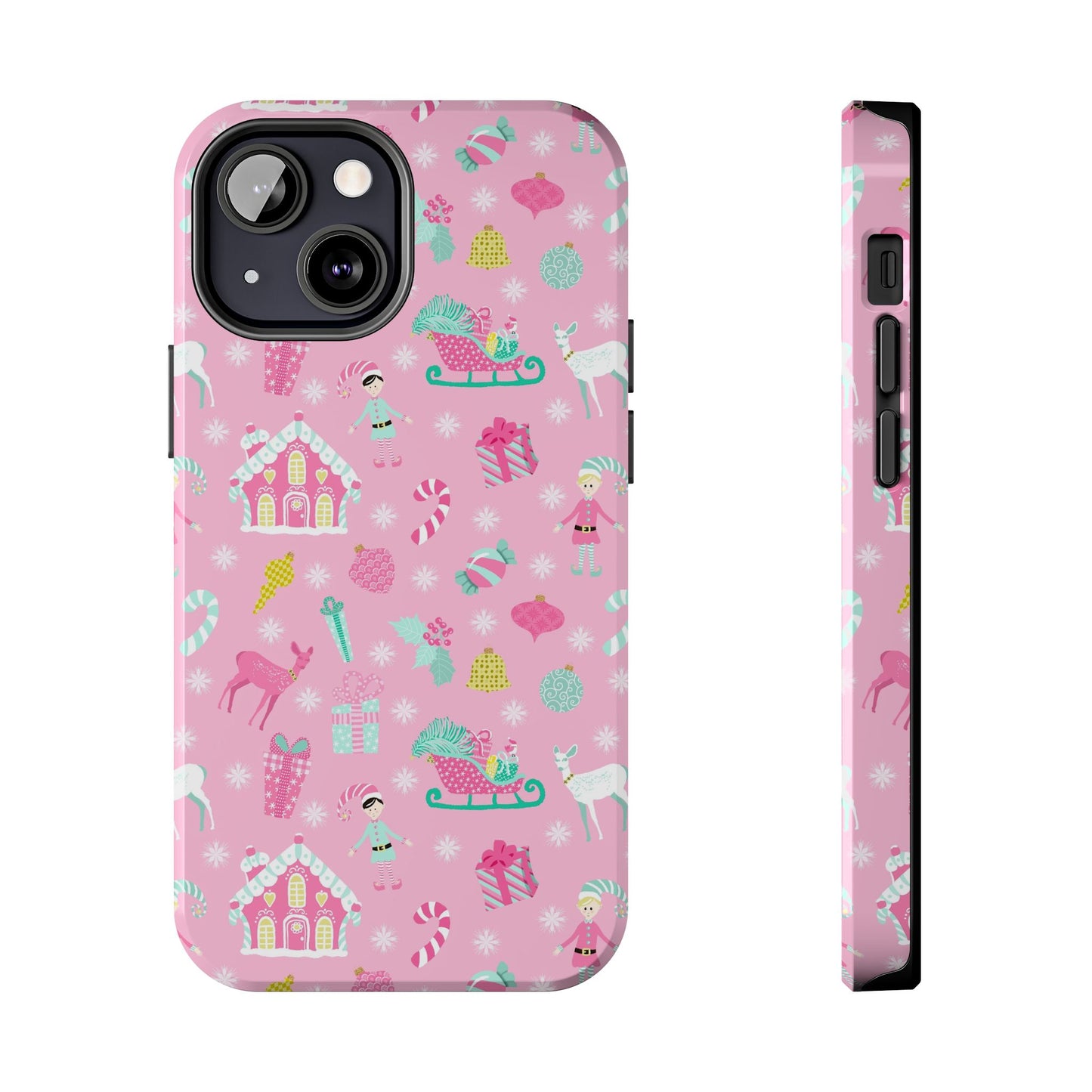 Pastel Christmas Tough Phone Cases