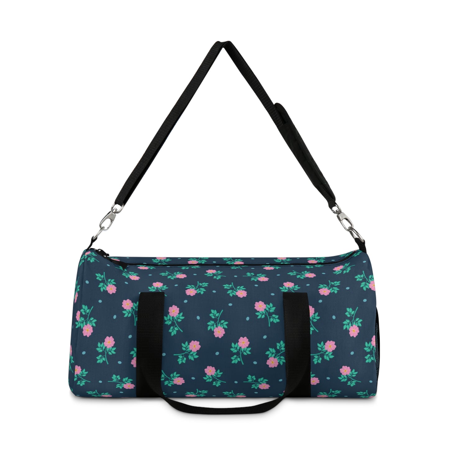 Wild Roses Chintz Duffel Bag