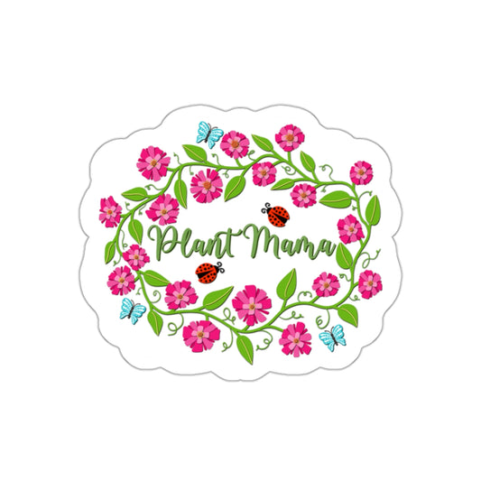 Plant Mama Die Cut Sticker