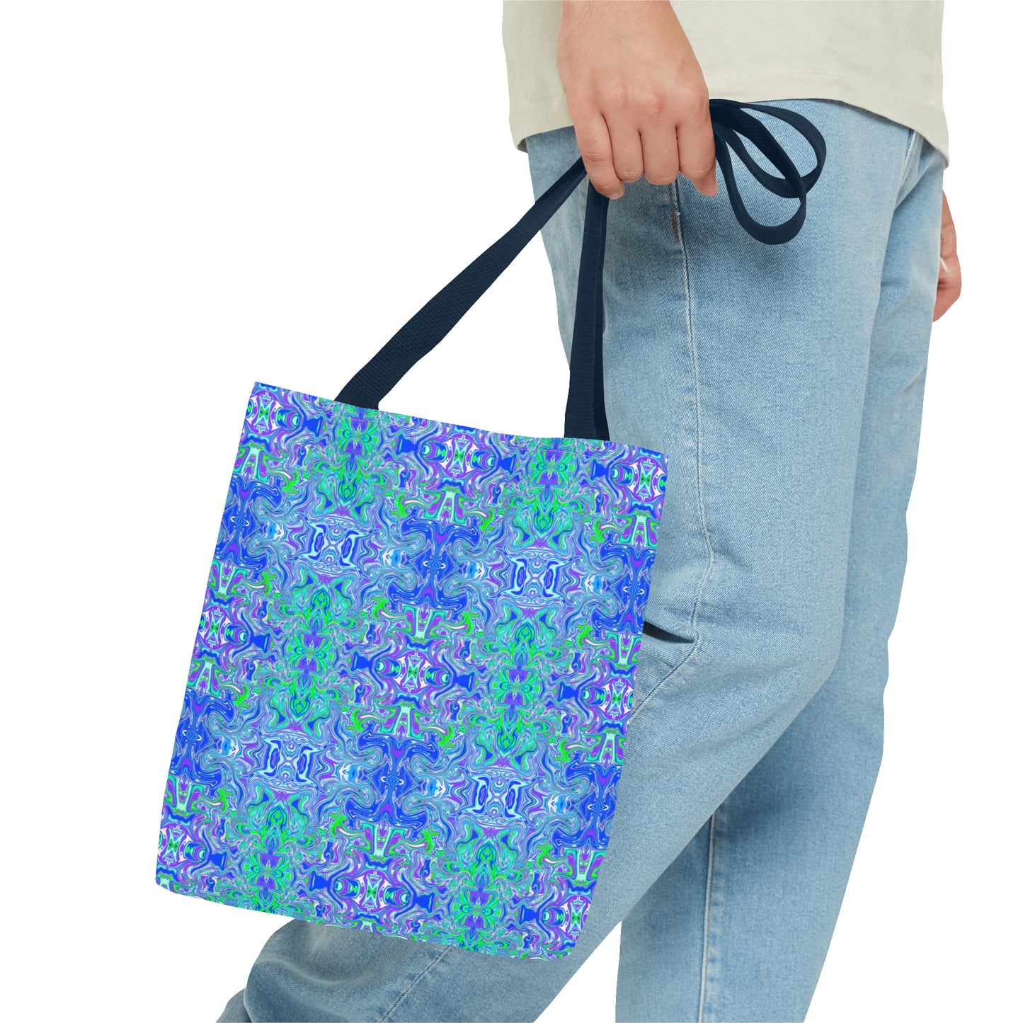 Boho Lavender Garden Tote Bag