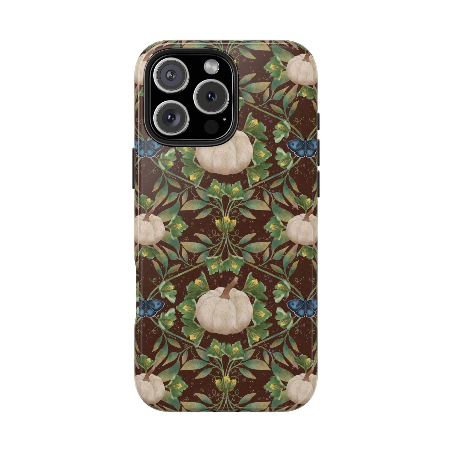 White Pumpkins Tough Phone Cases