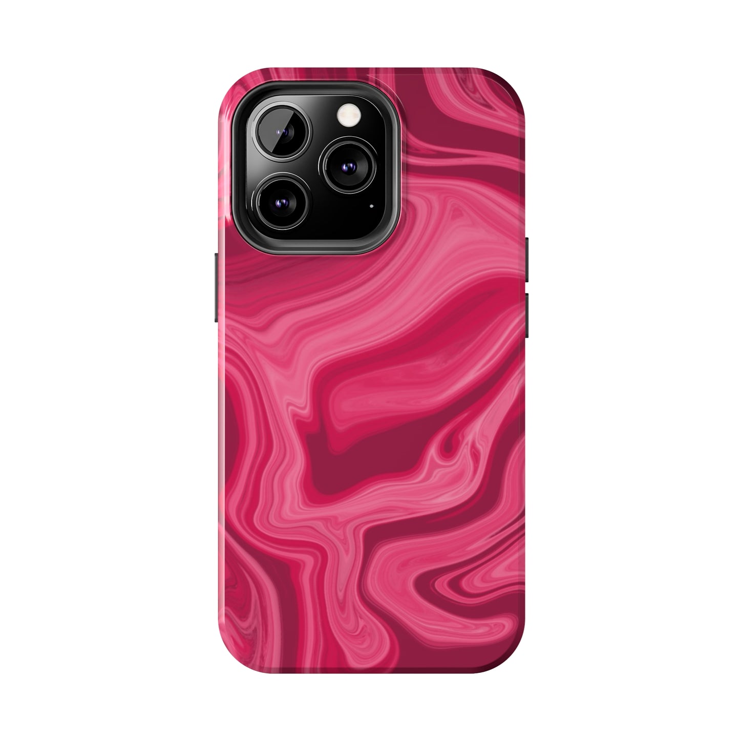 Rosy Swirls Tough Phone Cases